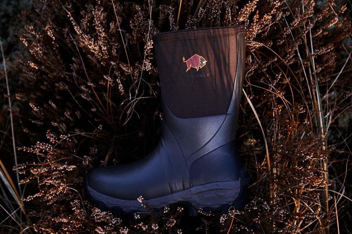 Gateway1 Woodwalker 12" 4mm Gummistiefel (Dark Brown)