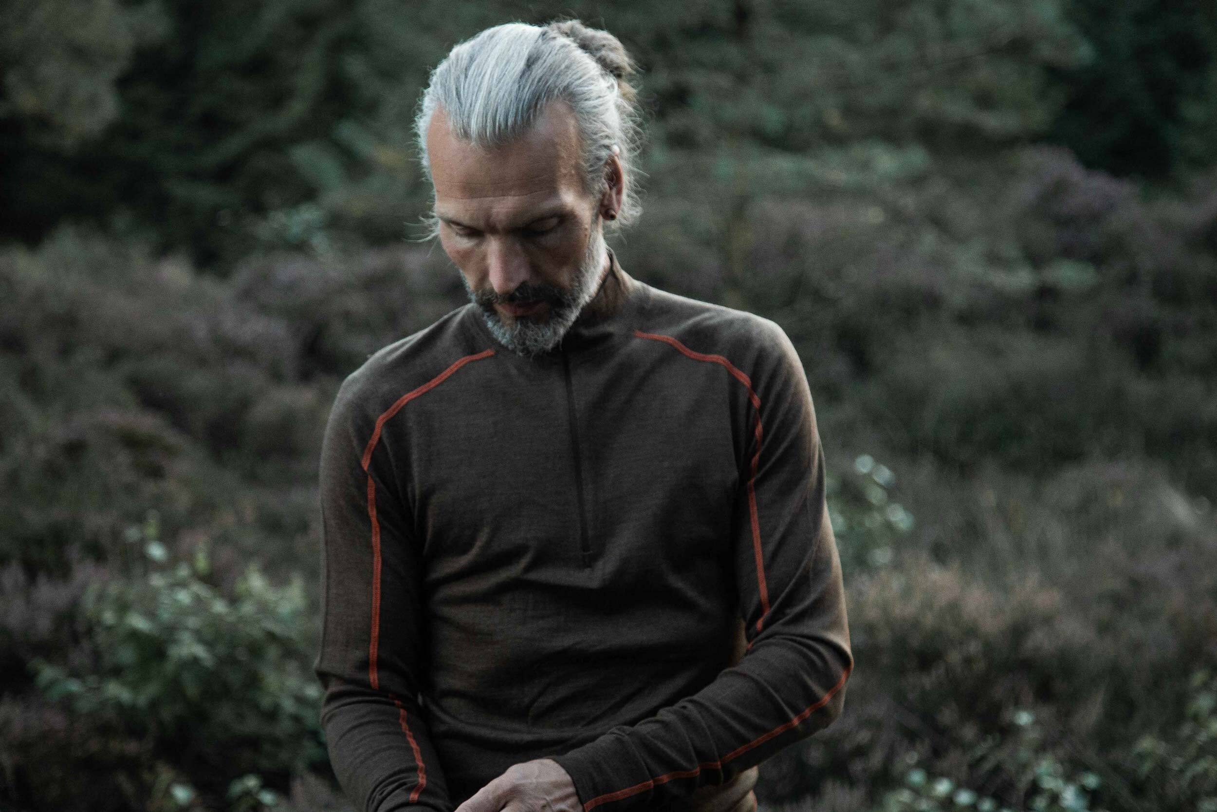 Northern Hunting Asthor Kal Half-Zip Merinoshirt langarm (Brown) Northern Hunting Asthor Kal Half-Zip Merinoshirt langarm (Brown)
