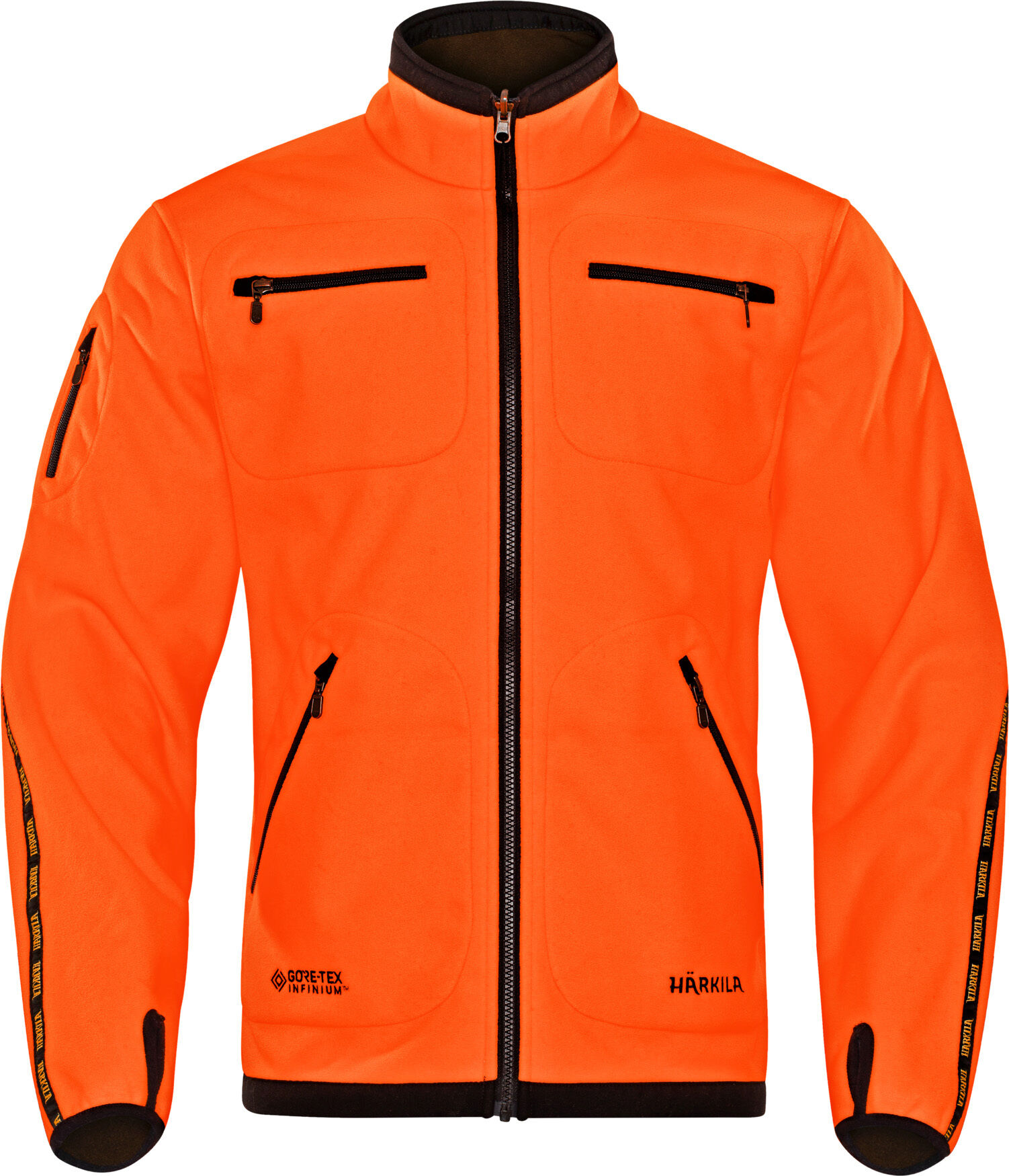 Härkila Kamko Wende-Fleecejacke (Hunting Green/Orange Blaze) Härkila Kamko Wende-Fleecejacke (Hunting Green/Orange Blaze)