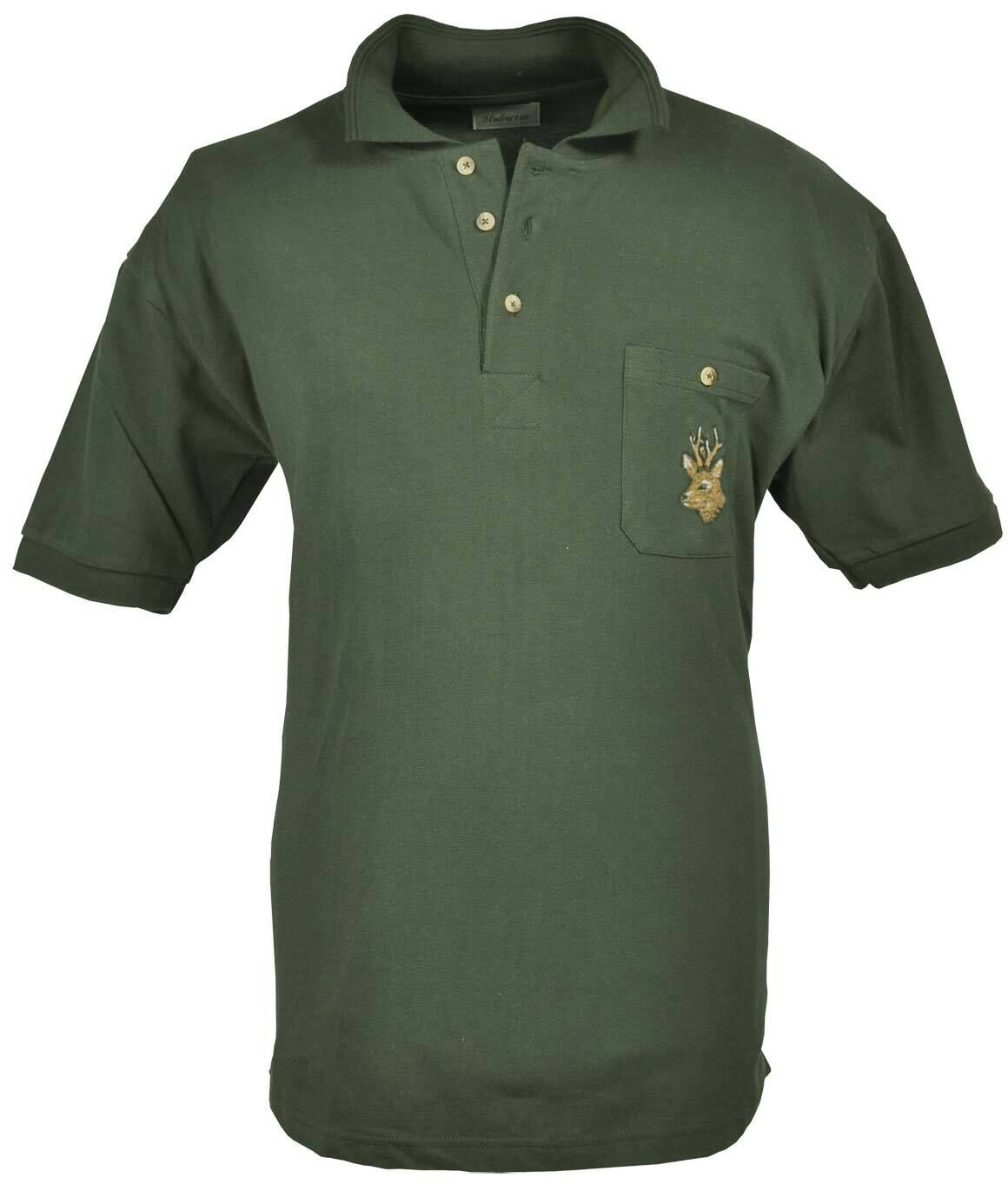 Hubertus Poloshirt Piqué Rehbock (grün) Hubertus Poloshirt Piqué Rehbock (grün)