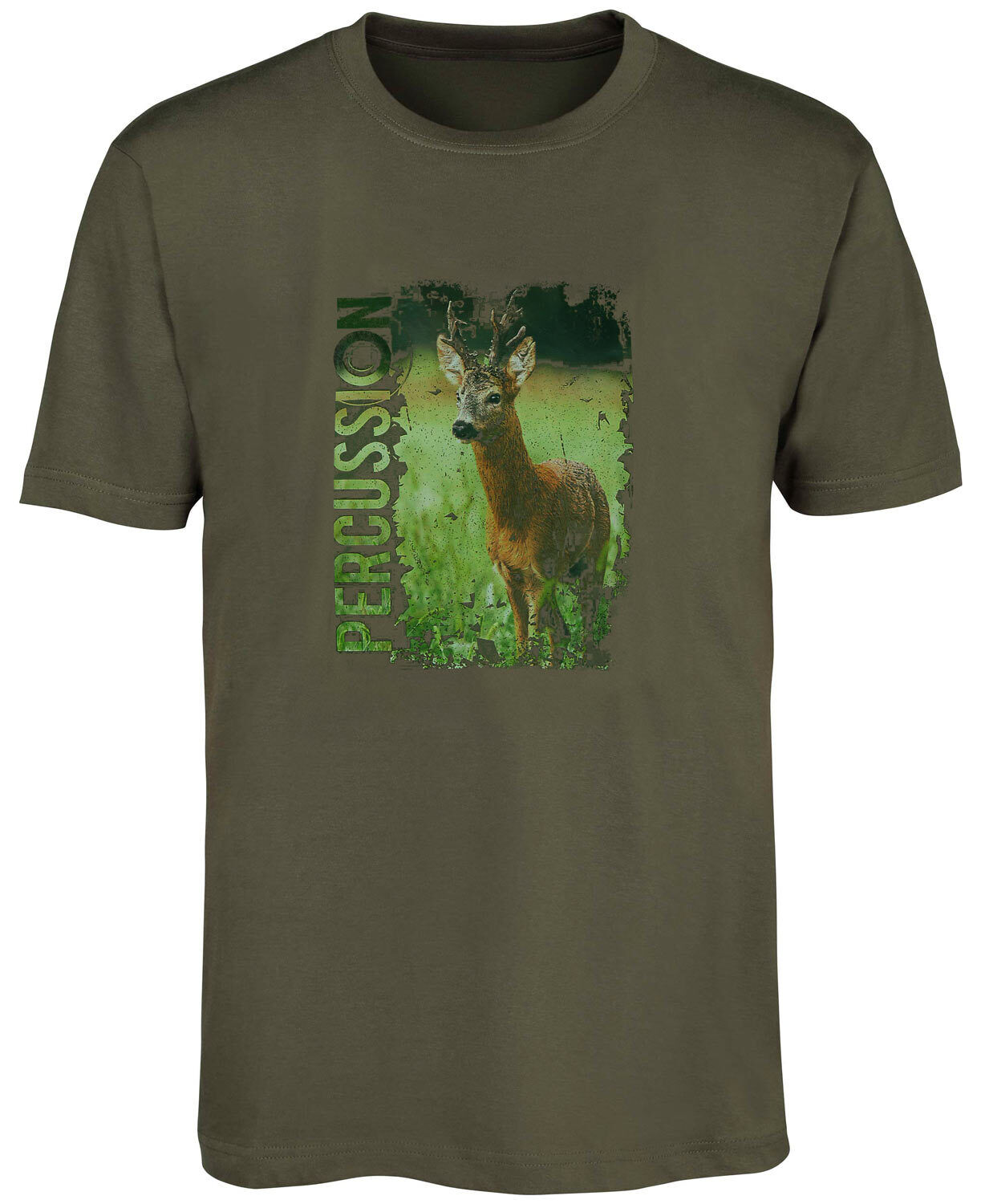 Percussion T-Shirt Kinder Rehbock (khaki) Percussion T-Shirt Kinder Rehbock (khaki)