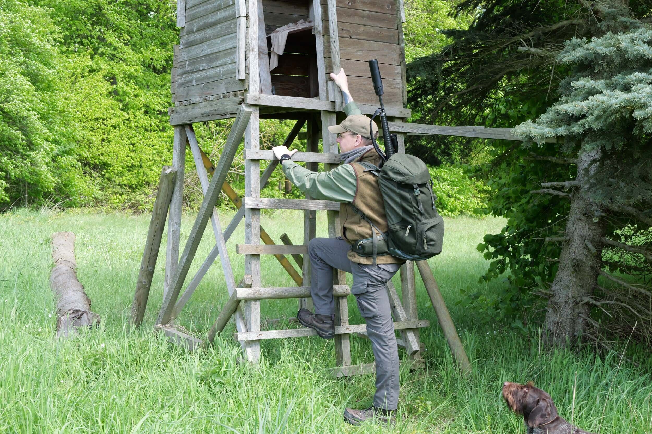 Jagdhund Staufen Lodenrucksack