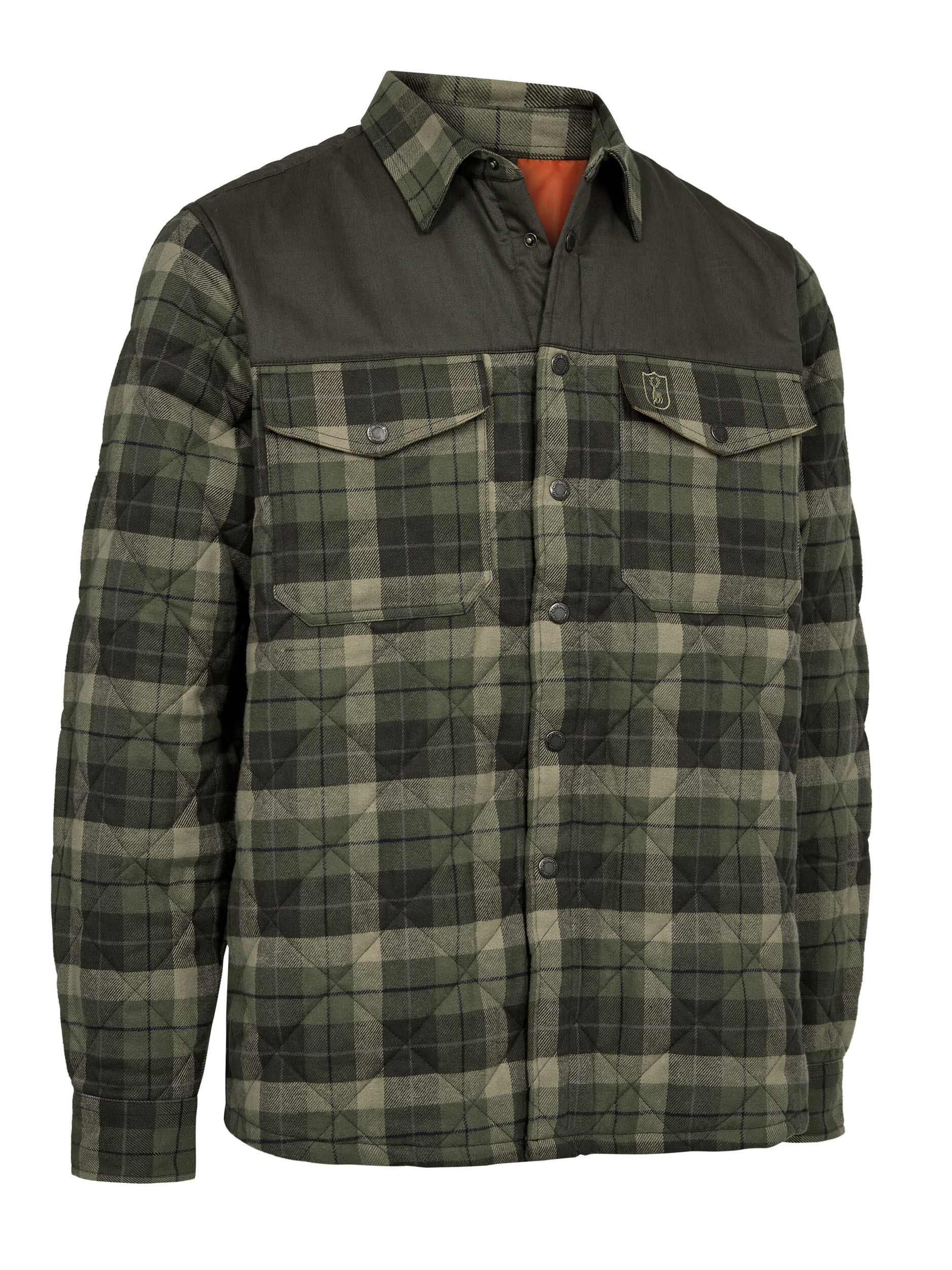 Deerhunter Elbert Padded Hemdjacke (Green Check)