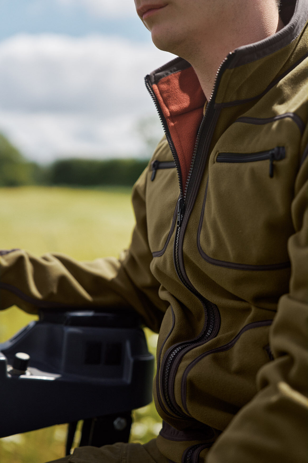 Härkila Kamko Fleecejacke (Olive/Arabian spice) Härkila Kamko Fleecejacke (Olive/Arabian spice)