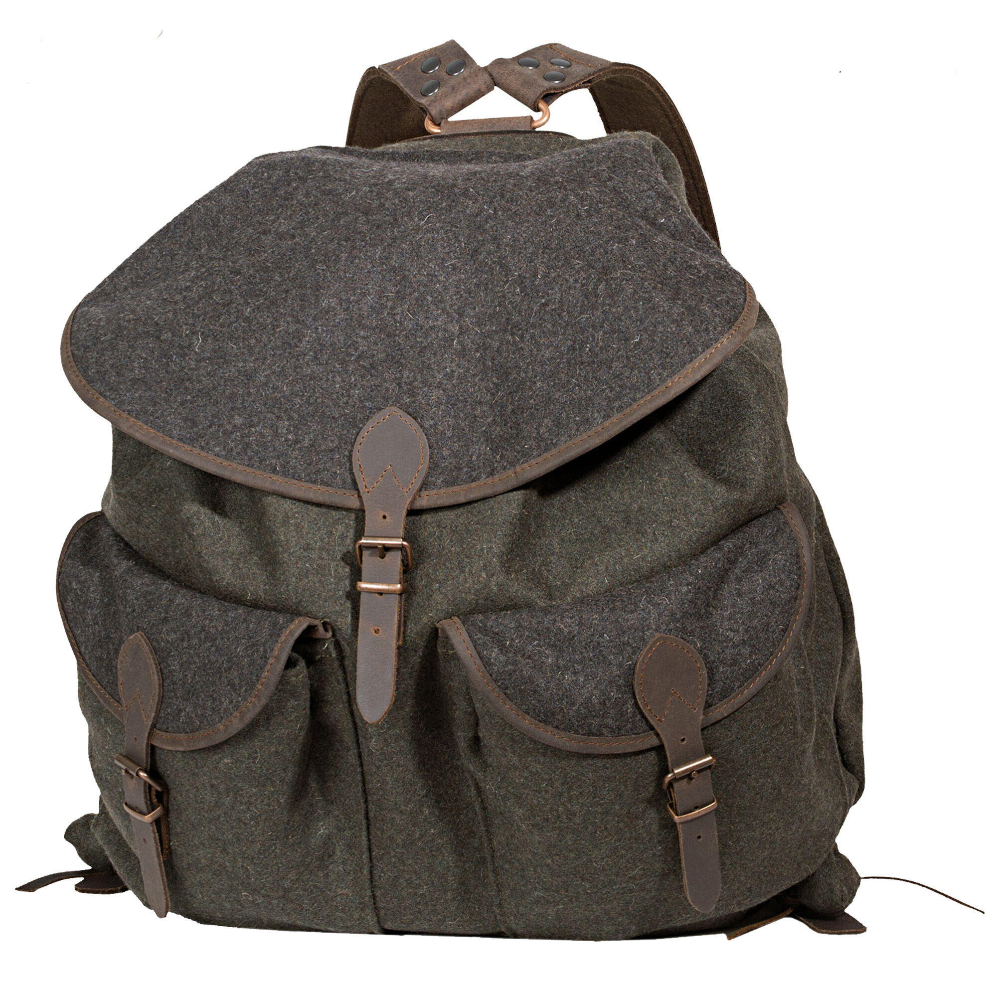 Lodenrucksack (grün)