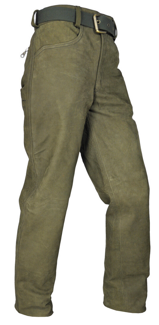 Hubertus Damen-Lederjagdhose Schmalreh (oliv) Hubertus Damen-Lederjagdhose Schmalreh (oliv)