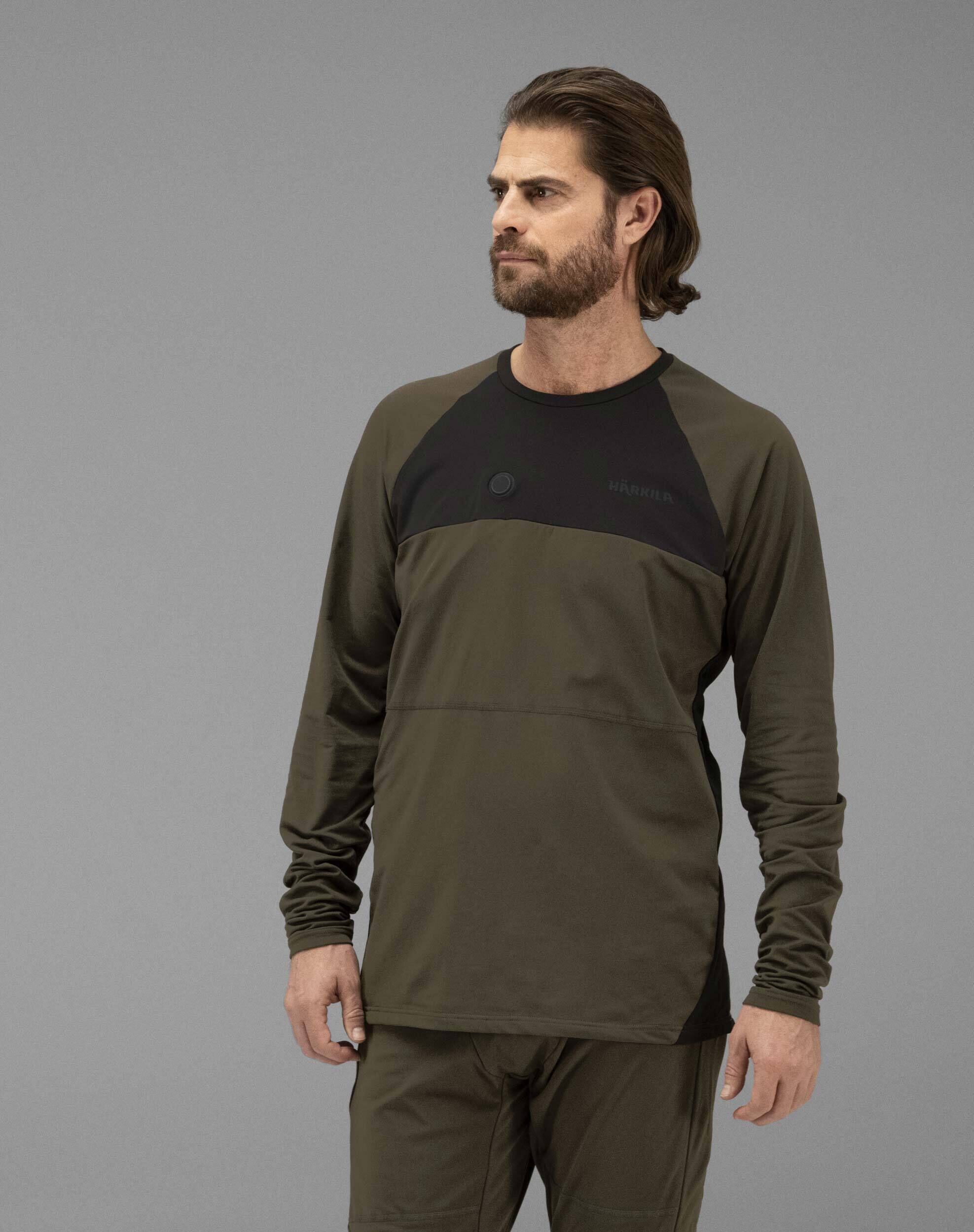Härkila Heizunterhemd Heat (Willow green/Black)
