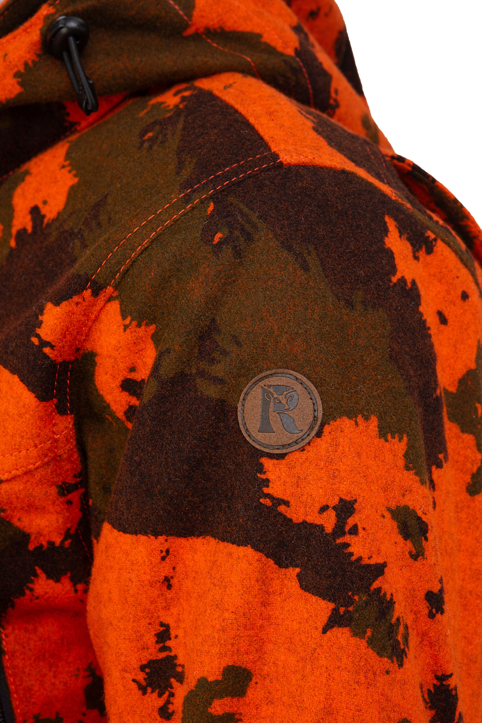 Rascher Signal-Camo-Lodenjacke Prestige (orange)