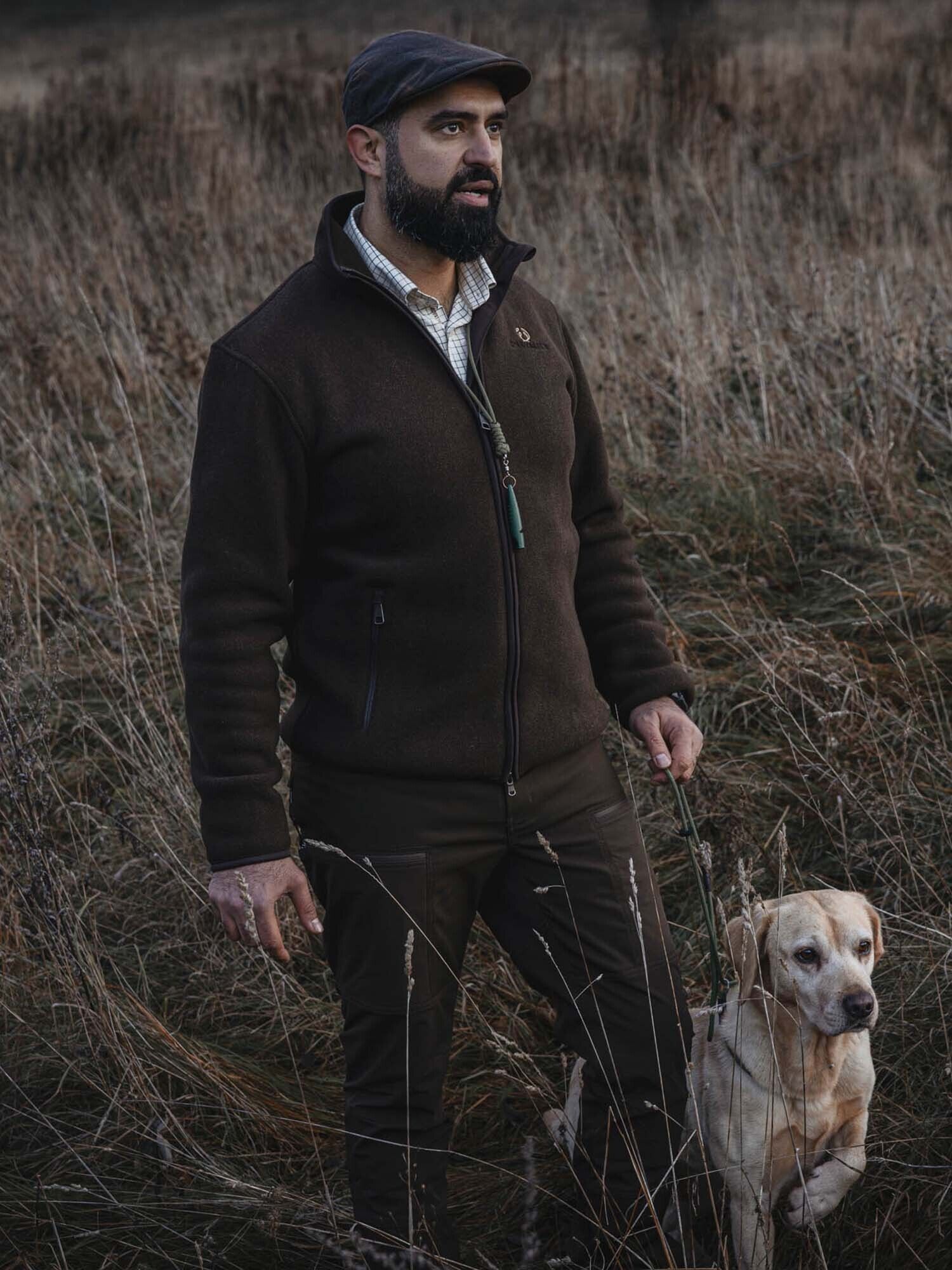 Chevalier Fleecejacke Mainstone (Brown)