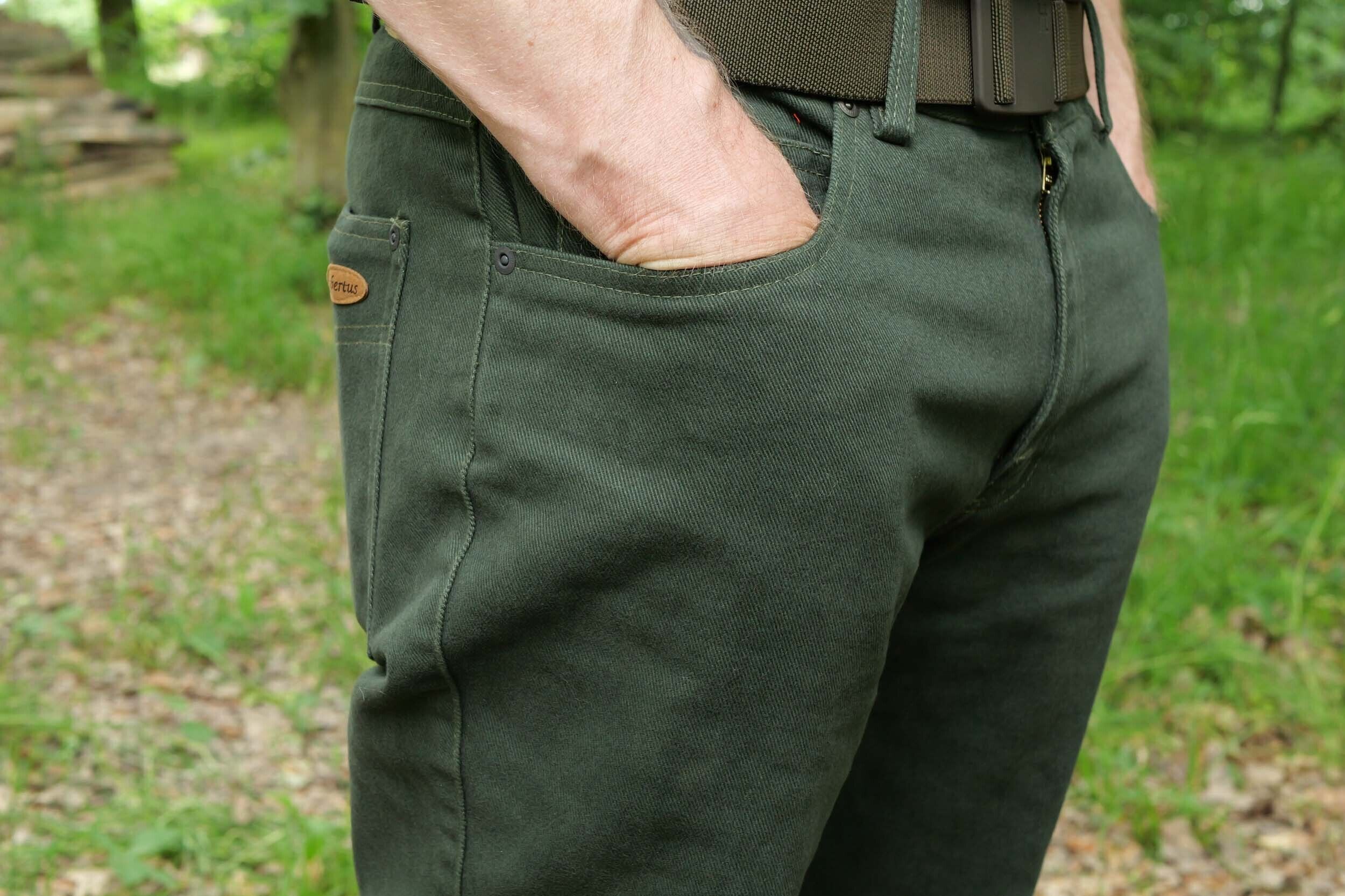 Hubertus Five-Pocket Jagdjeans (grün) Hubertus Five-Pocket Jagdjeans (grün)