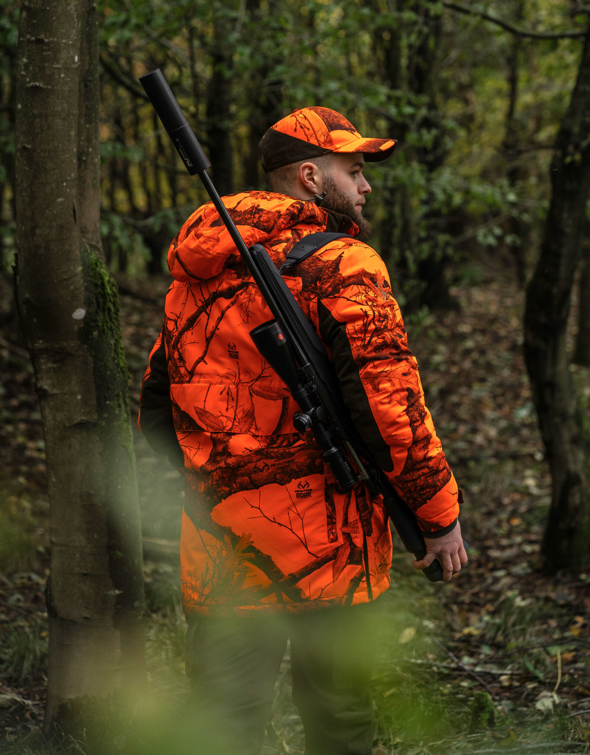 Deerhunter Eagle Winterjacke (Realtree Edge Orange)