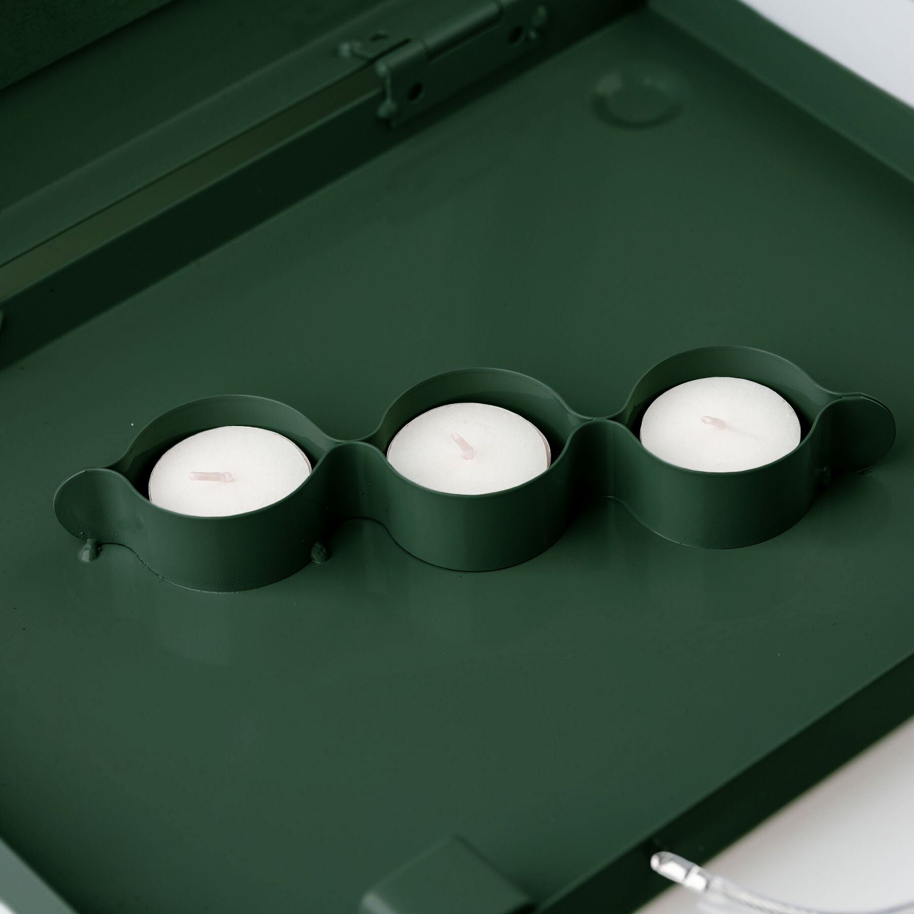 Kanzel-Teelichtheizung (grün)