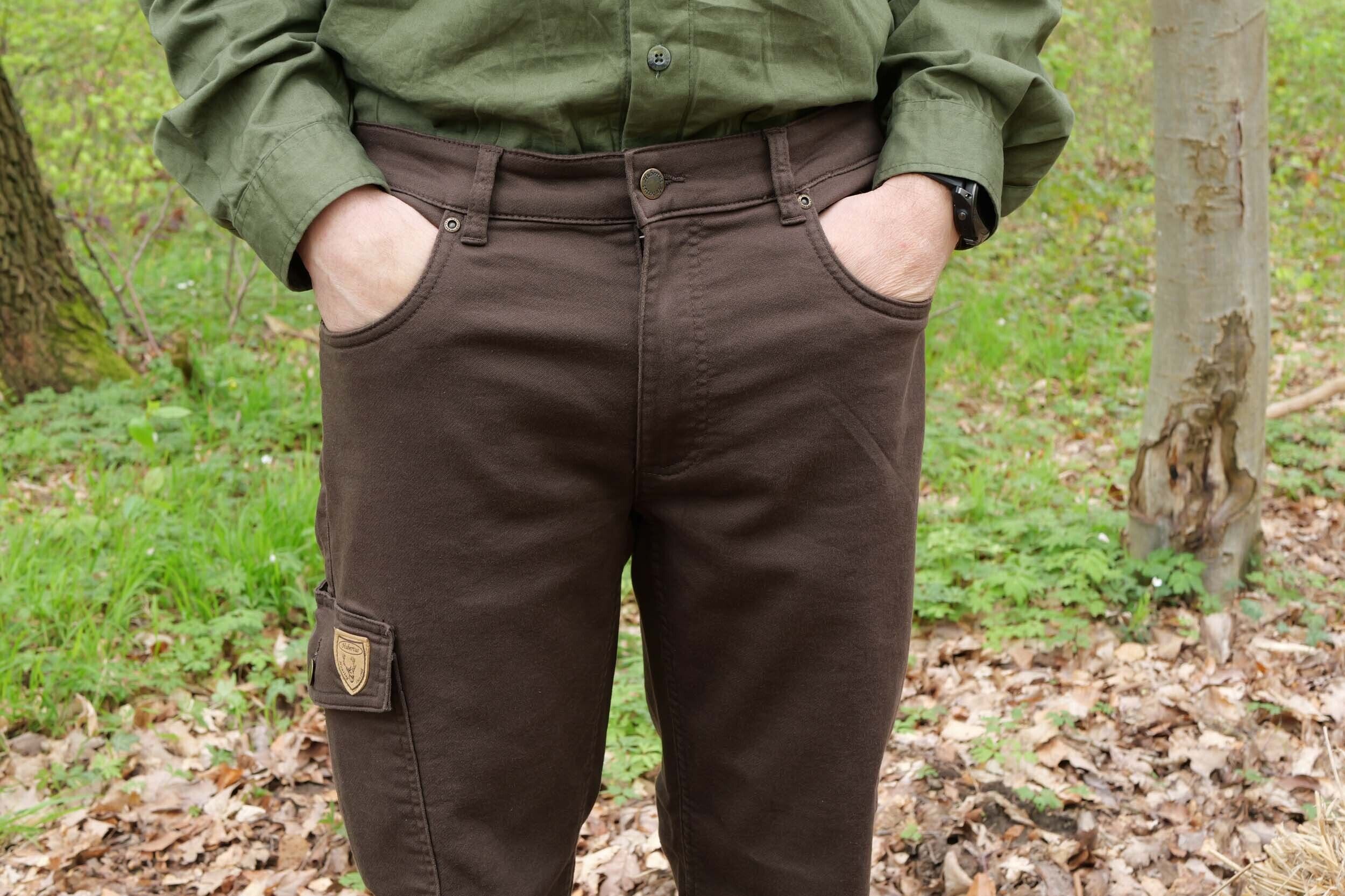 Hubertus Hunting comfort Stretchjeans Henry (dunkeloliv)