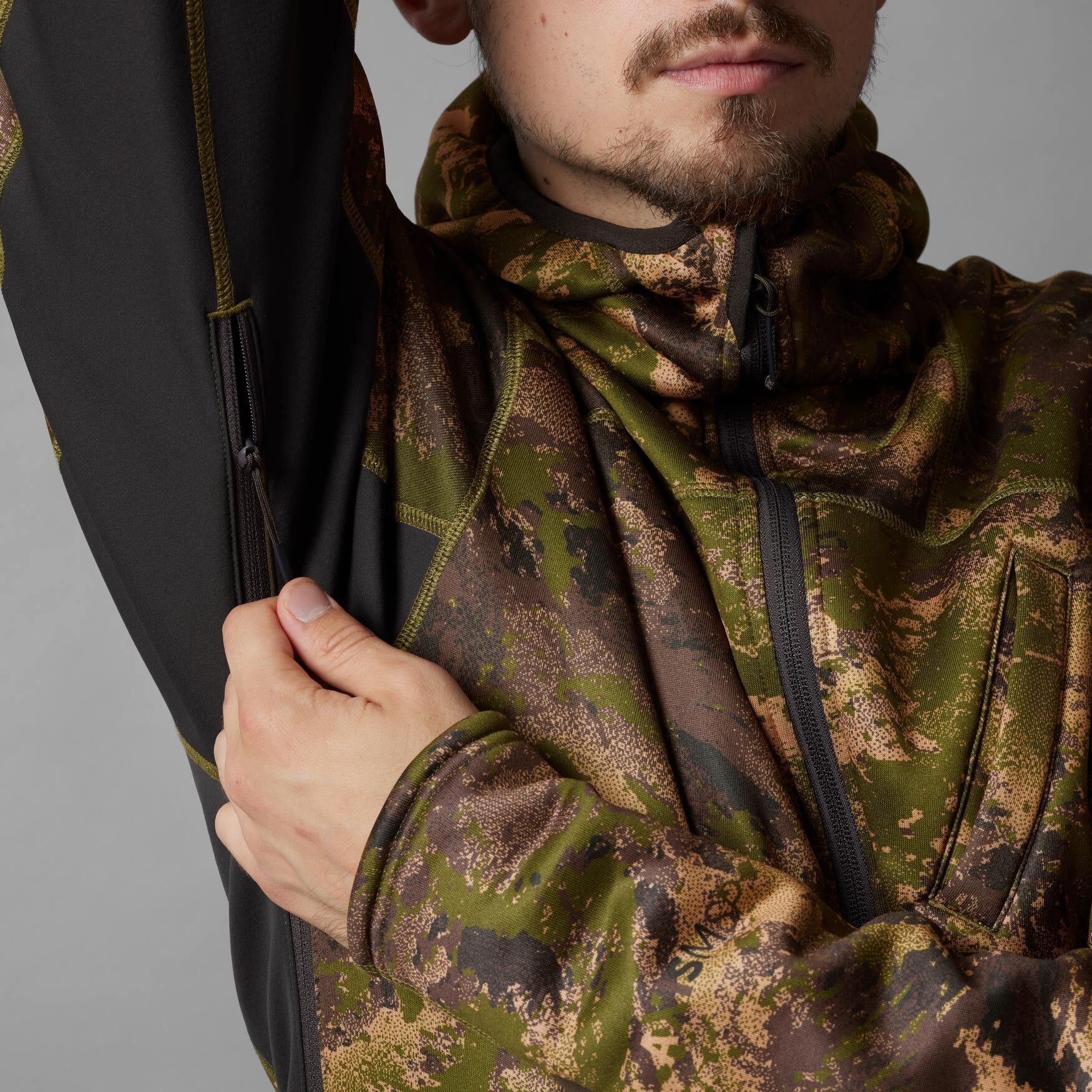 Härkila Deer Stalker Camo Fleecehoodie (AXIS MSP®Forest green) Härkila Deer Stalker Camo Fleecehoodie (AXIS MSP®Forest green)