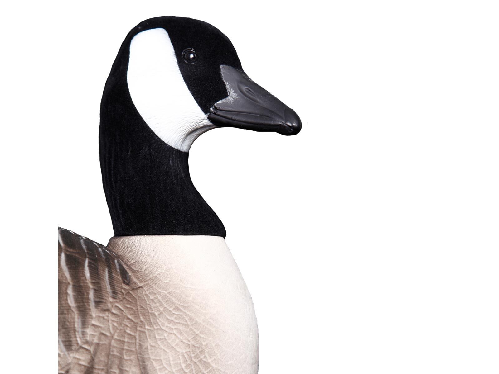 Beflockte Vollkörper-Kanadagänse DK WAI (6 Stck. inkl. Tasche) Beflockte Halbschalen-Kanadagänse DK WAI (12 Stck.)