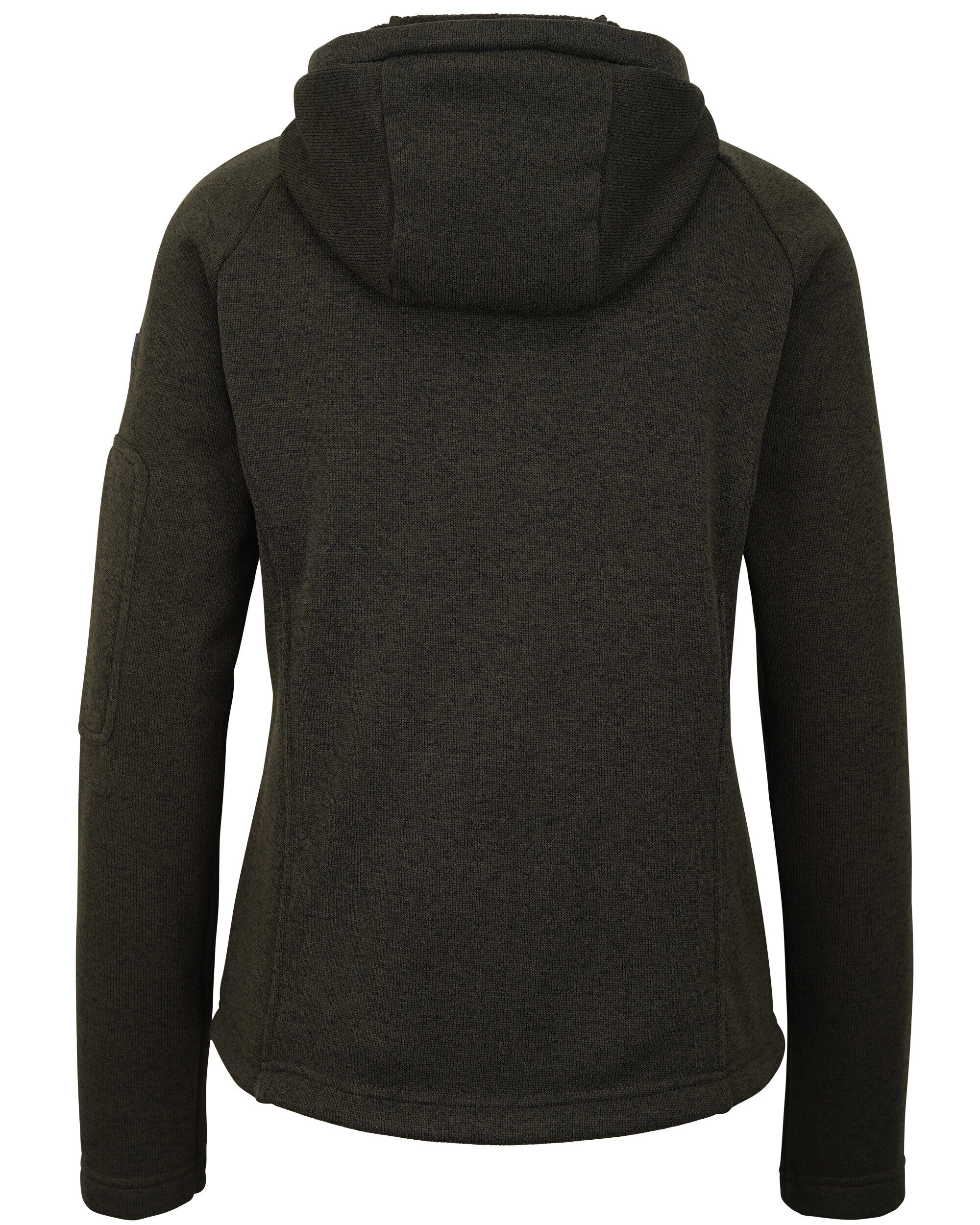 Hubertus Ladies Fashion Sweatjacke Damen (dunkel-oliv)