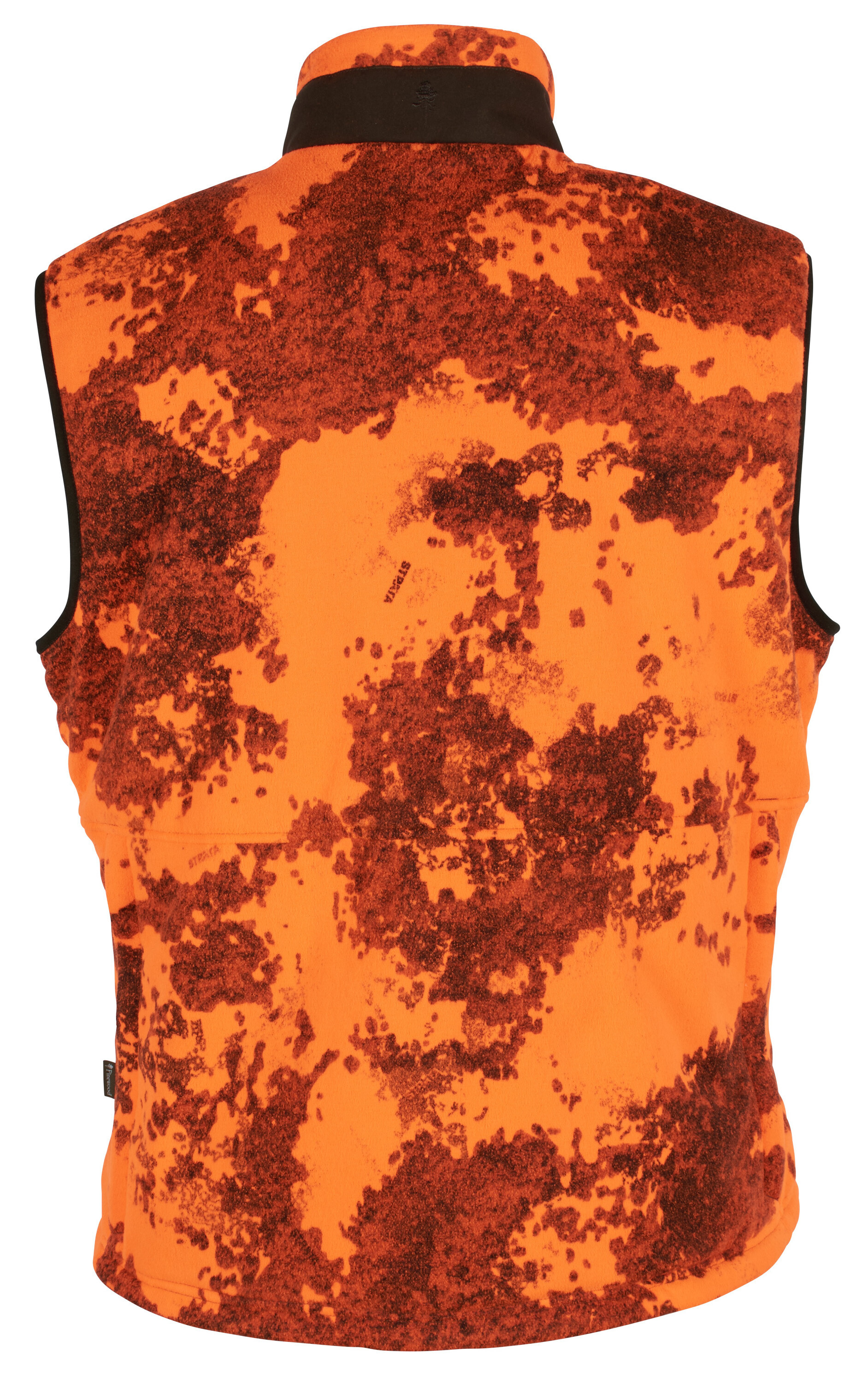 Pinewood Smaland Fleece-Wendeweste (Strata Blaze/H.Green)