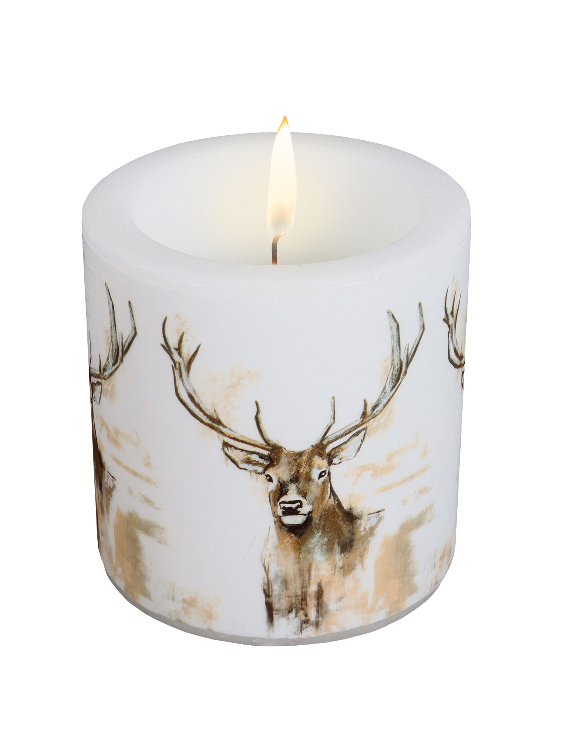 Kerze Rothirsch