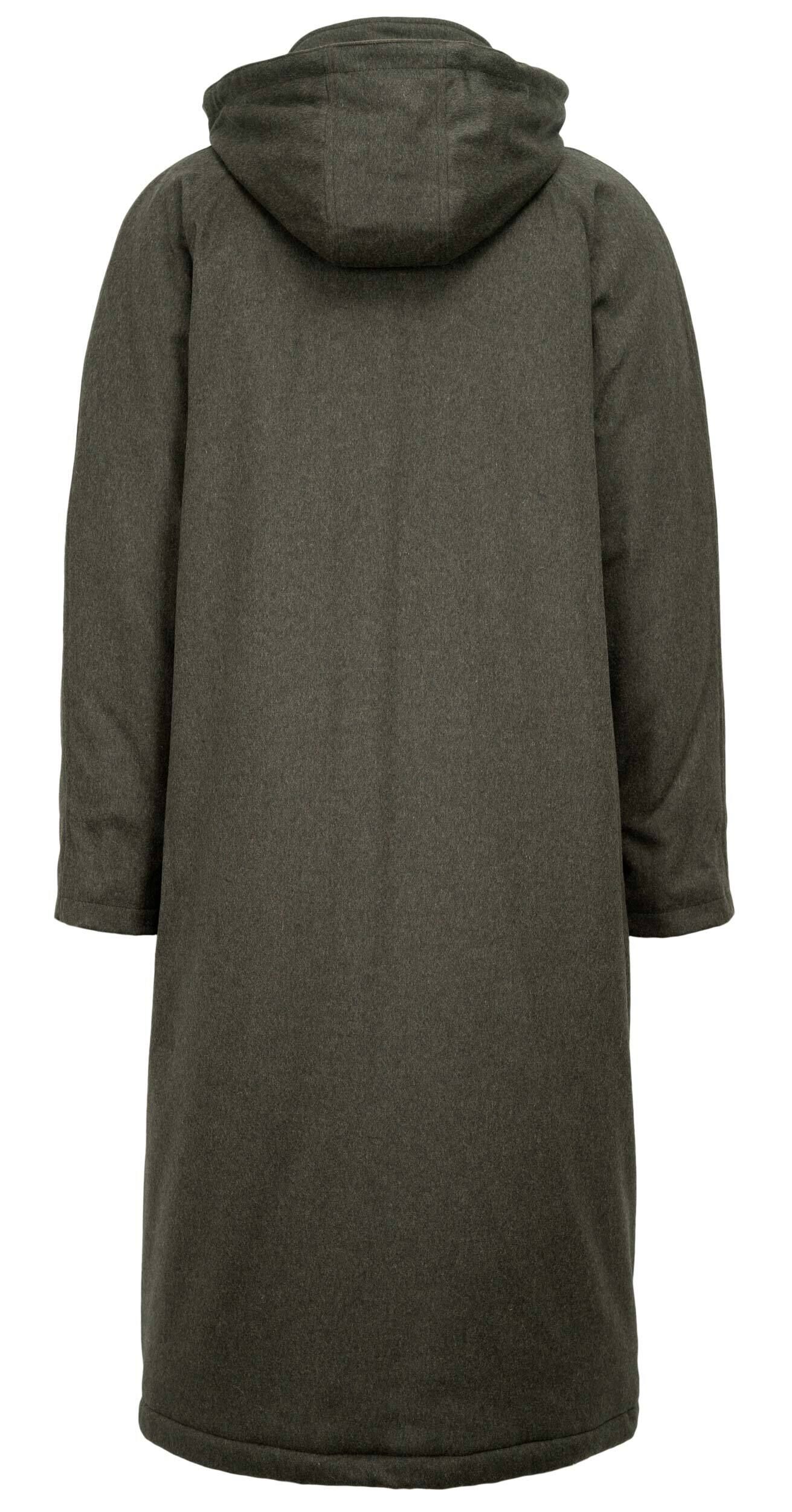 Hubertus Loden-Ansitzmantel Forest (oliv)