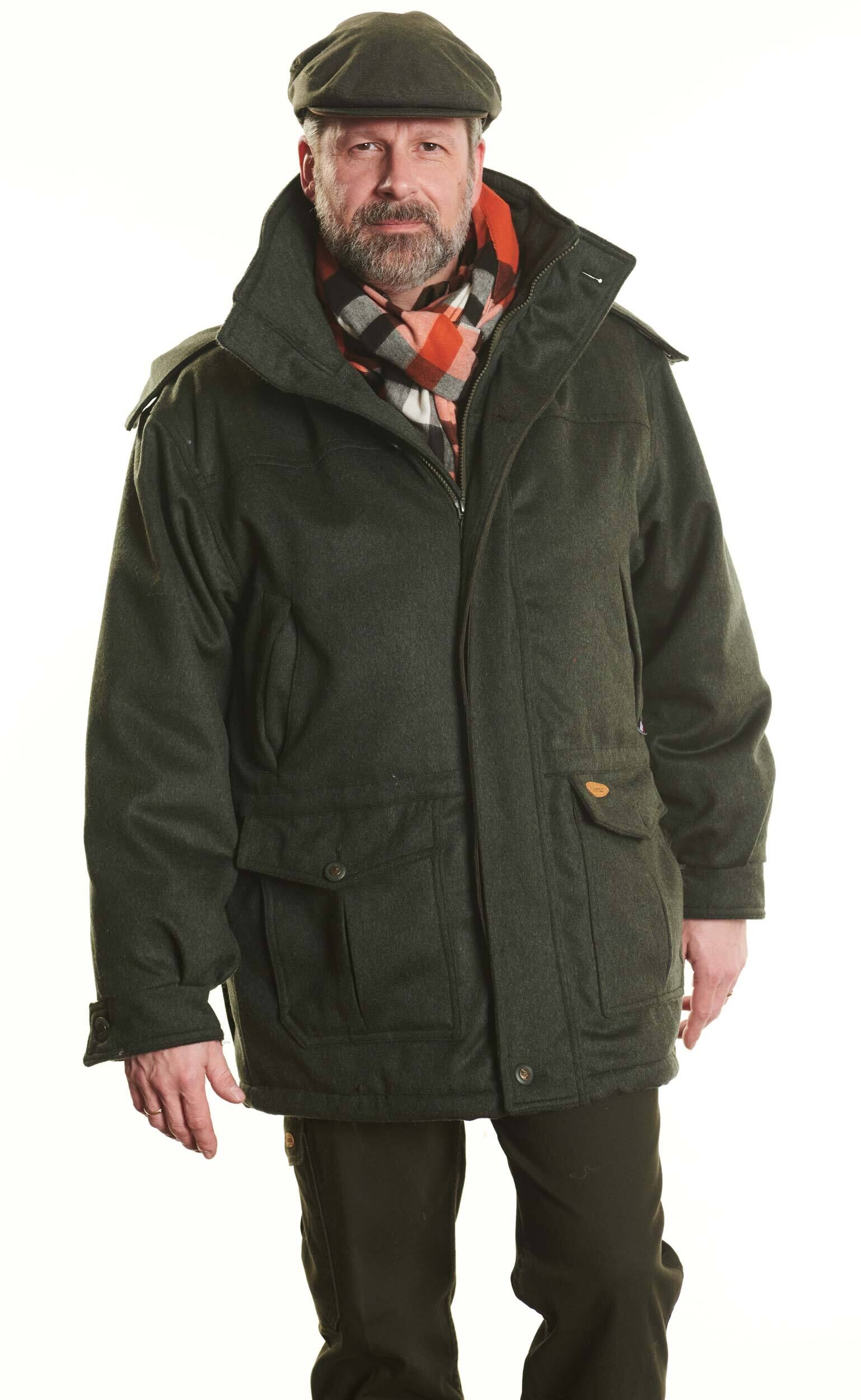 Hubertus Lodenjacke Forest (oliv)