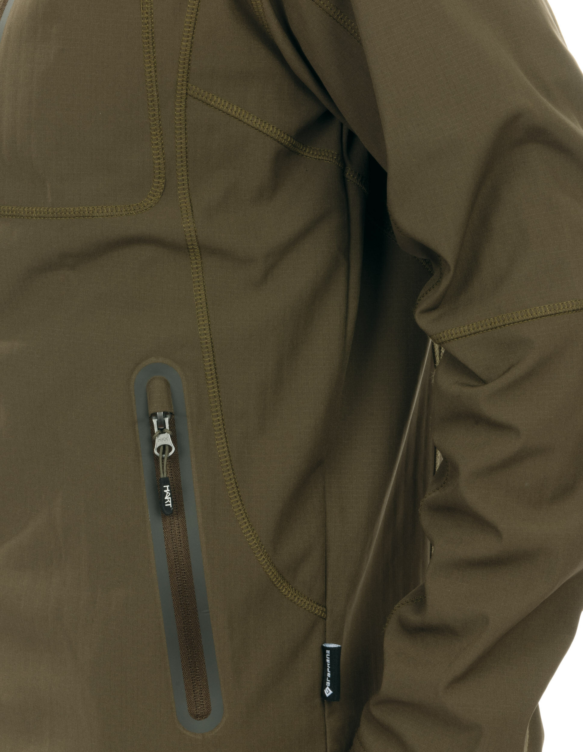 Hart Strickpulli Ibice-PS (Dark Olive)