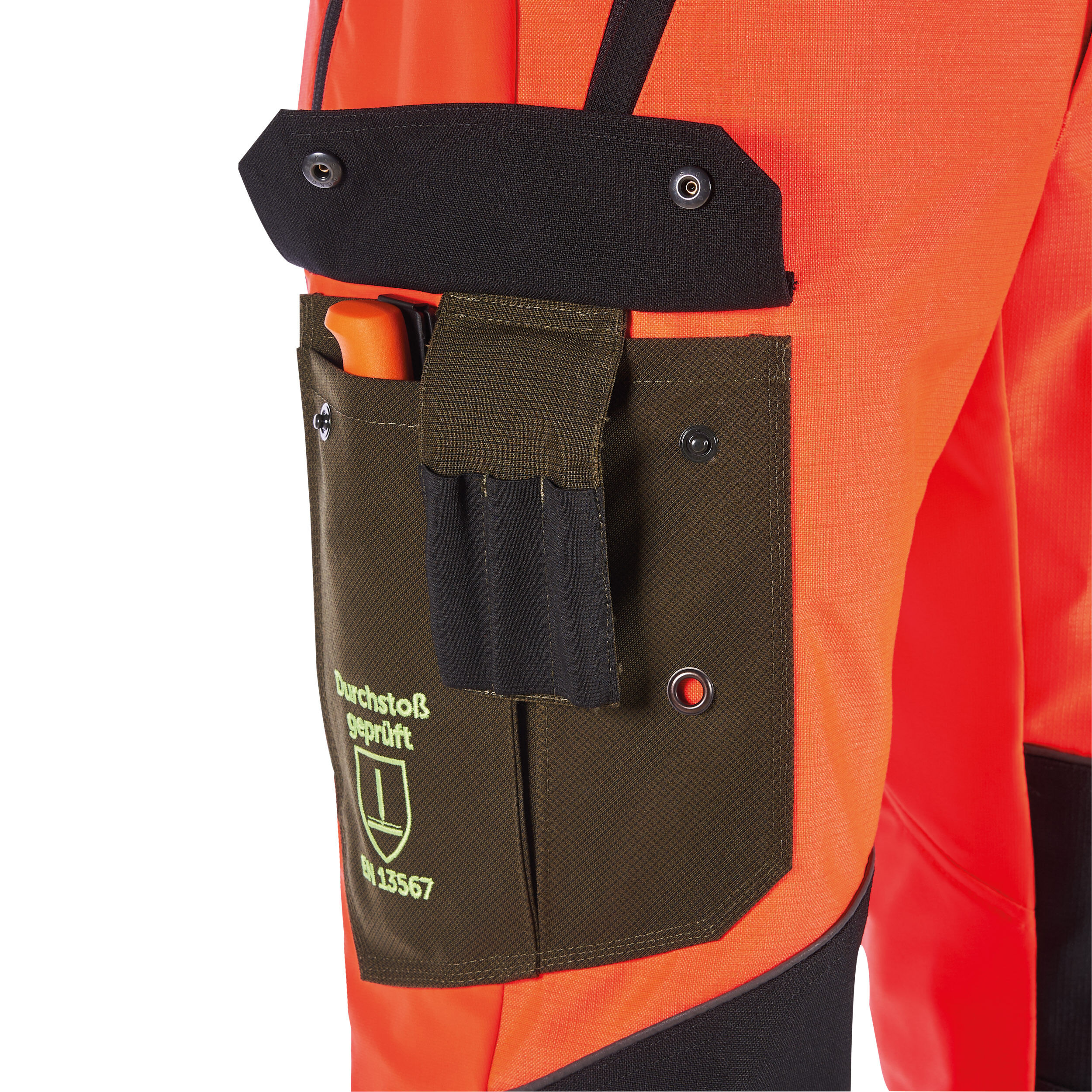 PSS Sauenschutzhose X-treme (orange/grün)