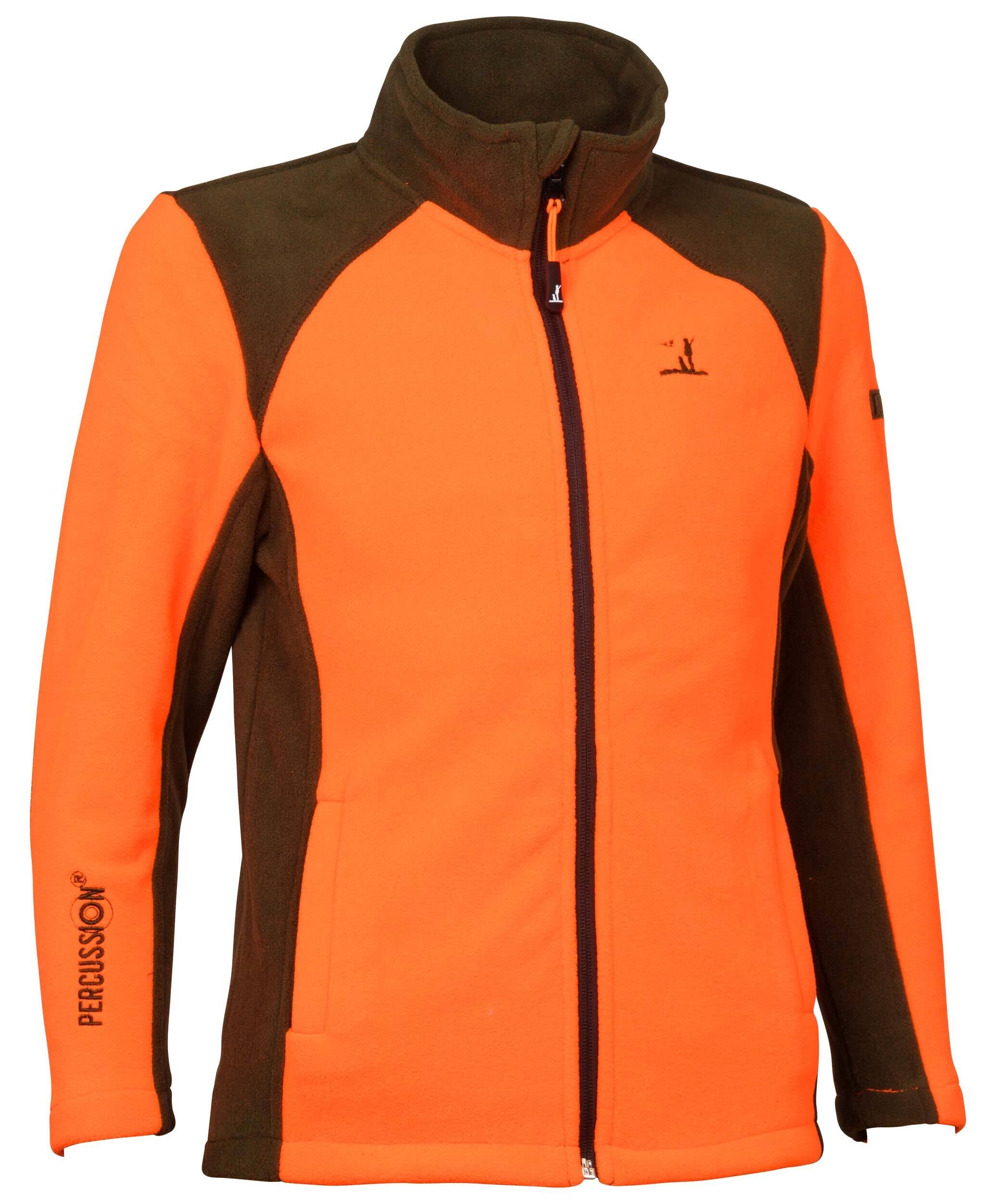 Percussion Kinder-Fleecejacke (Orange) Percussion Kinder-Fleecejacke (Orange)