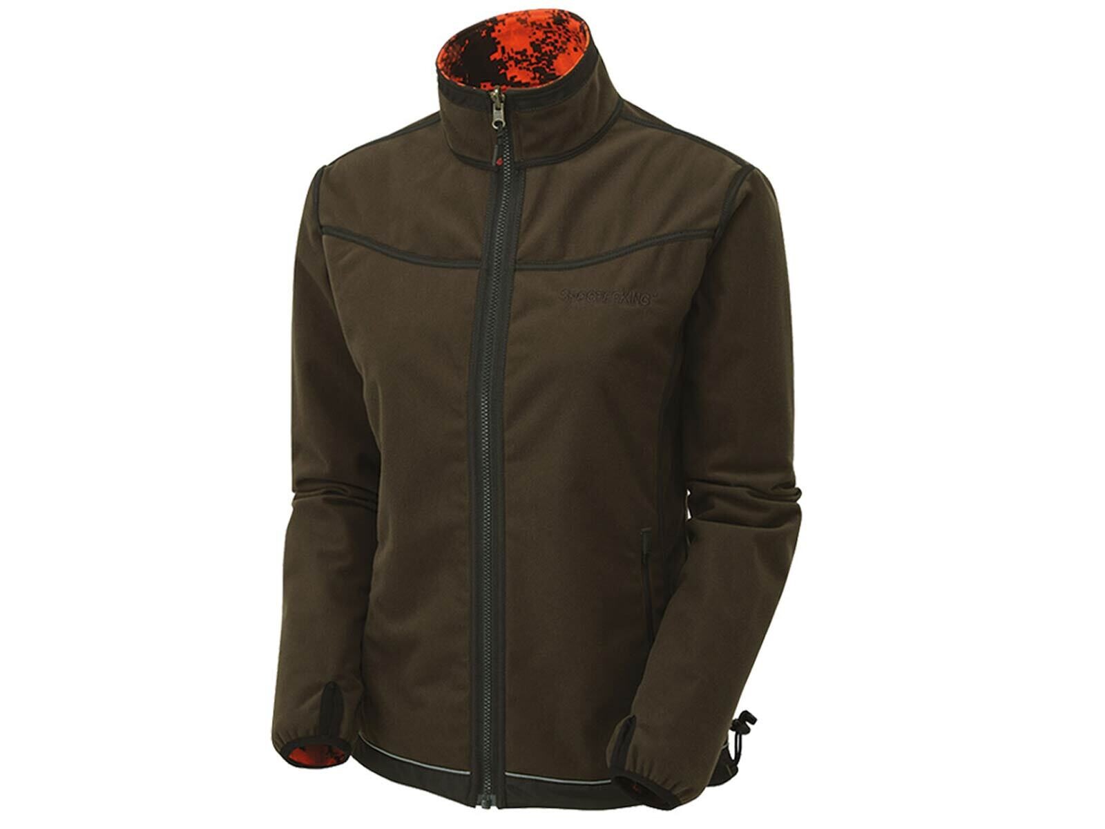 ShooterKing Digitex Damen Softshell Wendejacke blaze/braun