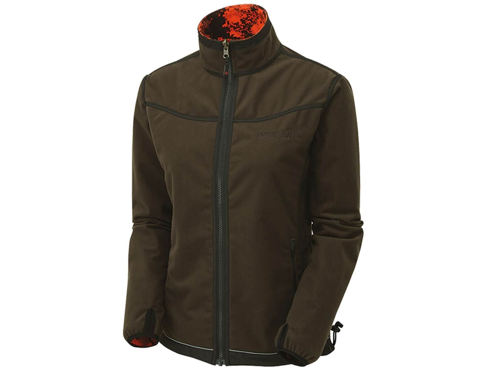 ShooterKing Digitex Damen Softshell Wendejacke blaze/braun ShooterKing Digitex Damen Softshell Wendejacke blaze/braun