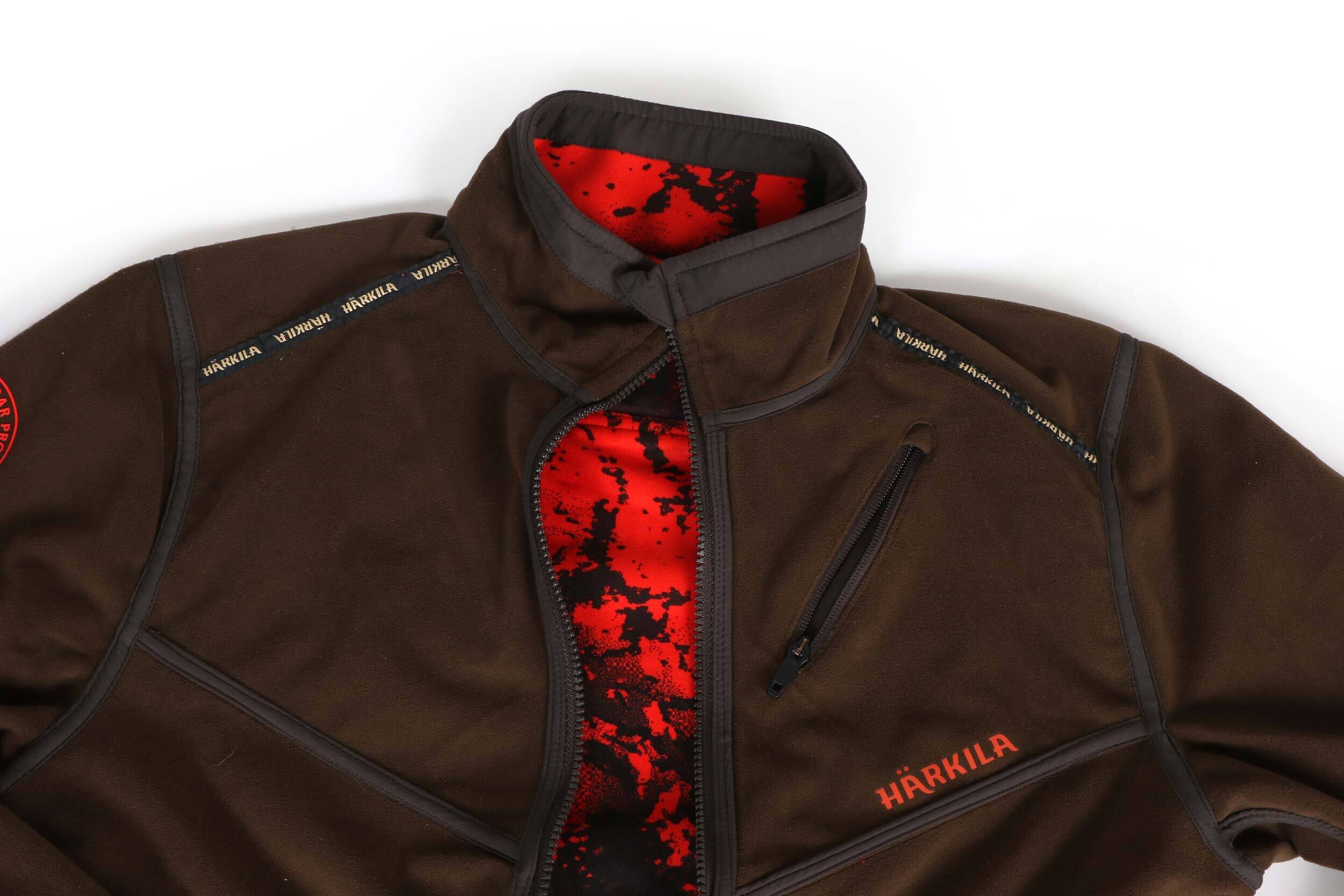 Härkila Wildboar Pro Reversible Fleecejacke (W. green/AXIS MSP Blaze) Härkila Wildboar Pro Reversible Fleecejacke (W. green/AXIS MSP Blaze)