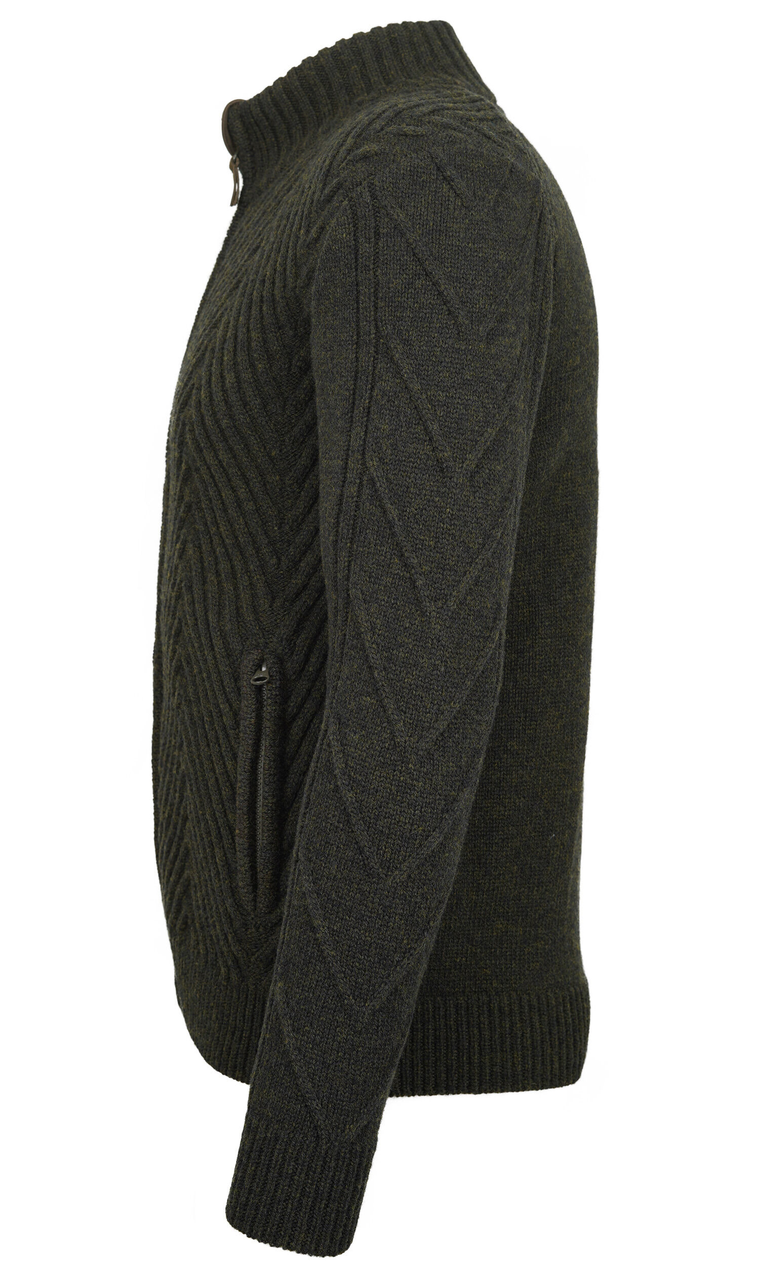 Jagdhund Strickjacke Murau (loden)