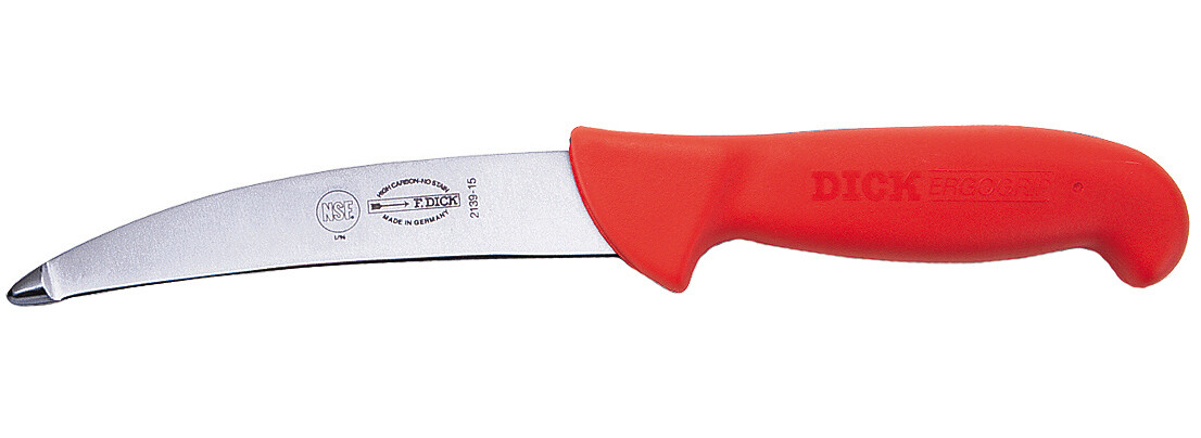 Dick Aufbrechmesser rot (Gekrösemesser)