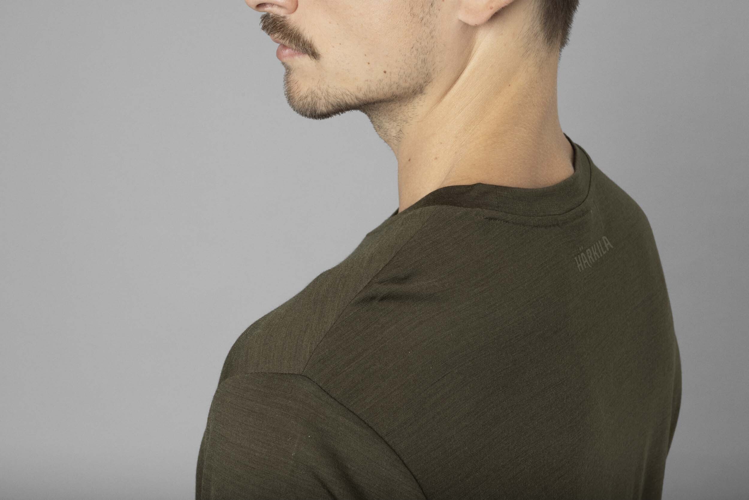 Härkila Base All Season S/S Merino-T-Shirt (Willow green)