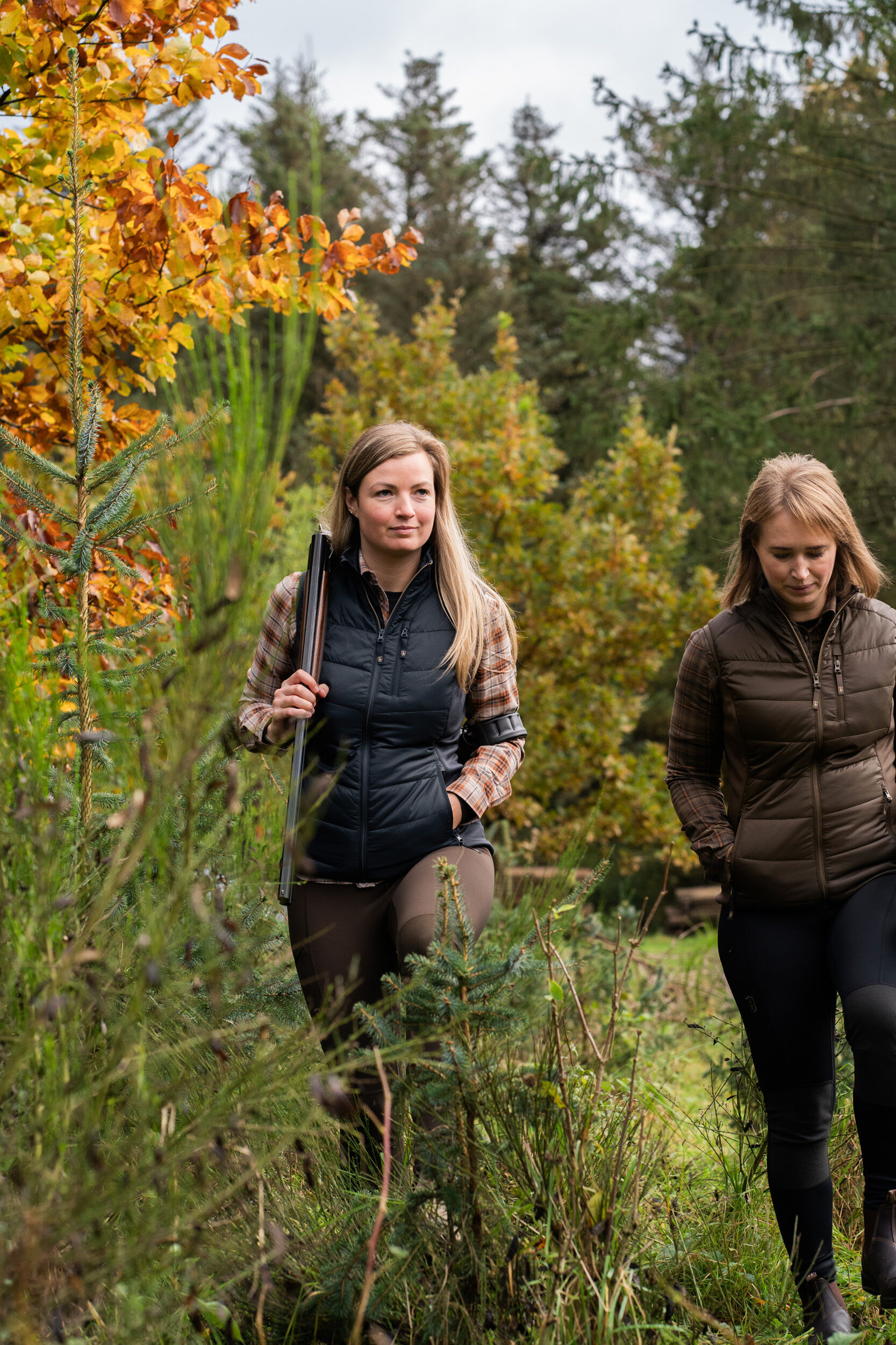 Deerhunter Lady Tights mit Verstärkung (Art Green)