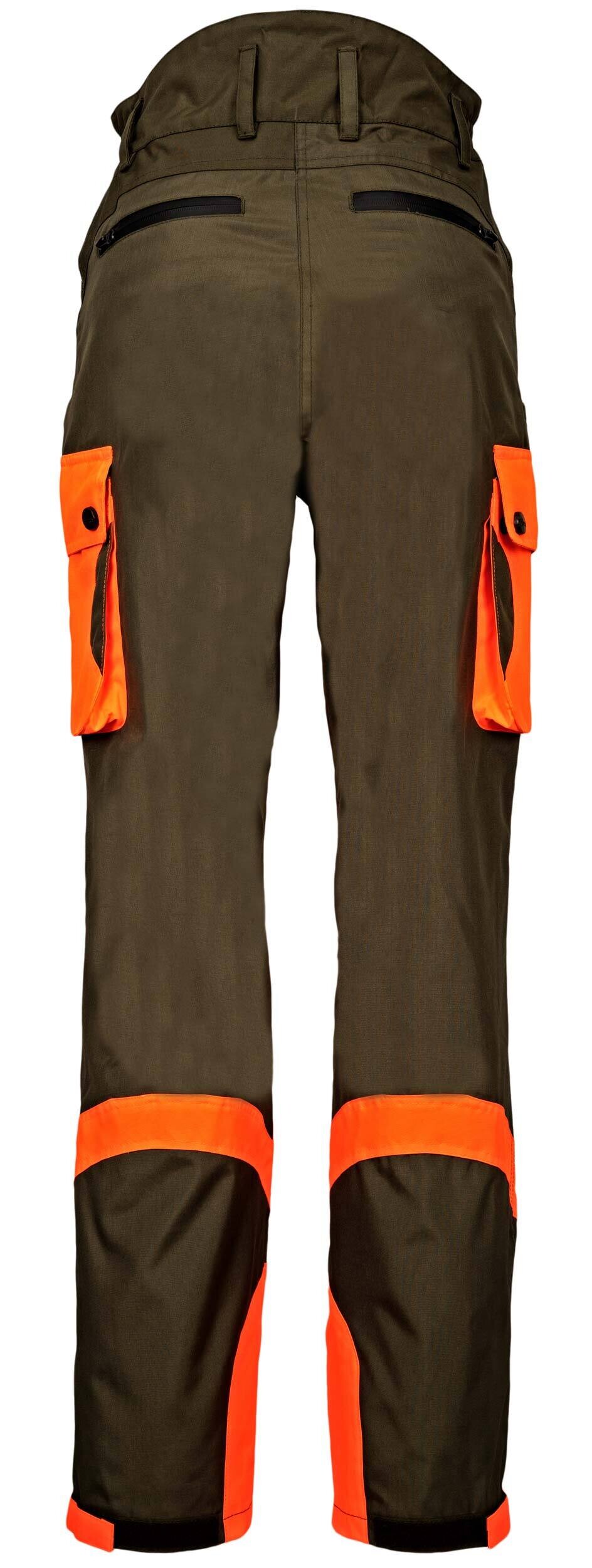 Hubertus Damen-Hundeführerhose Dog Keeper (oliv/orange) Hubertus Damen-Hundeführerhose Dog Keeper (oliv/orange)