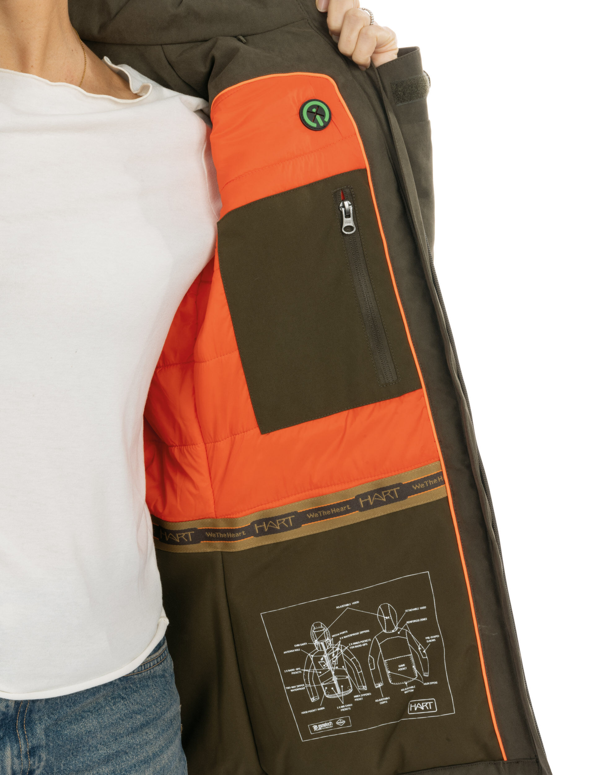 Hart Jacke Taunus WR-J Damen (Grün) Hart Jacke Taunus WR-J Damen (Grün)