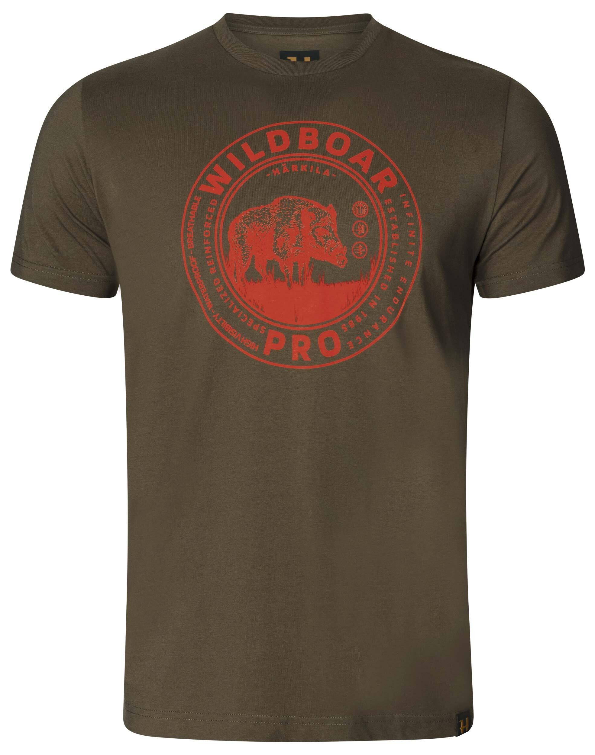 Härkila Wildboar S/S T-Shirt (Willow green) Härkila Wildboar S/S T-Shirt (Willow green)