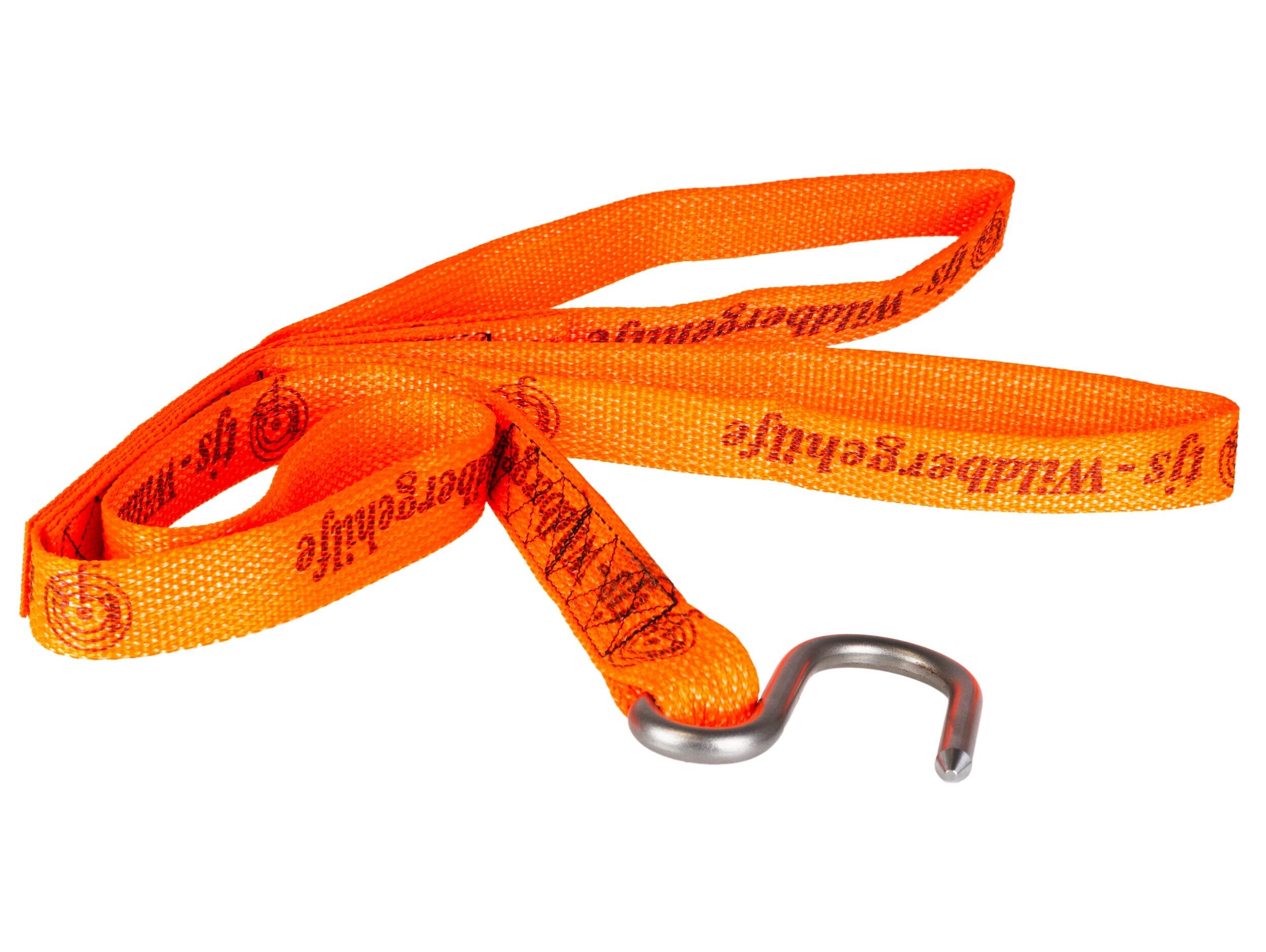 Zweizug-Wildbergehilfe mit Anhänge-Schlaufe (orange)