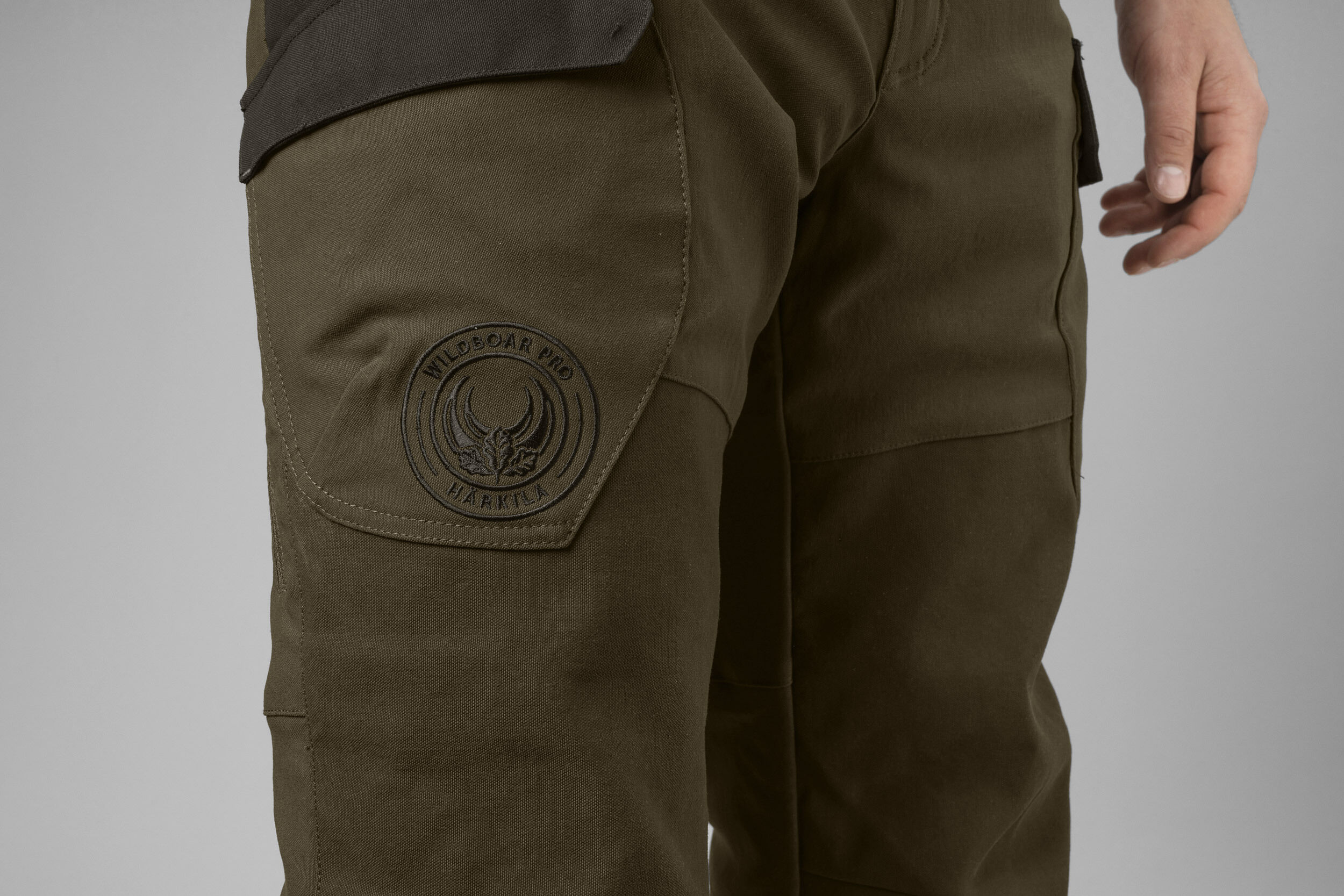 Härkila Wildboar Pro Move Sauenschutzhose (Willow green)