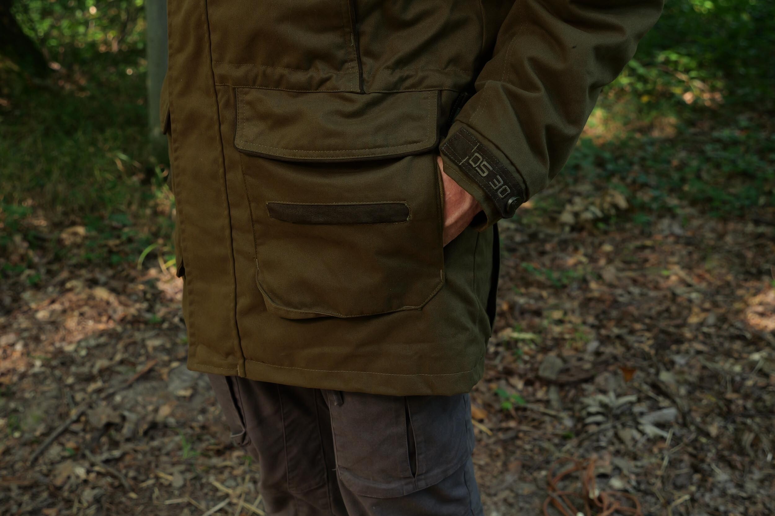 Hubertus Outdoorjacke OS 30 Membrane (oliv)