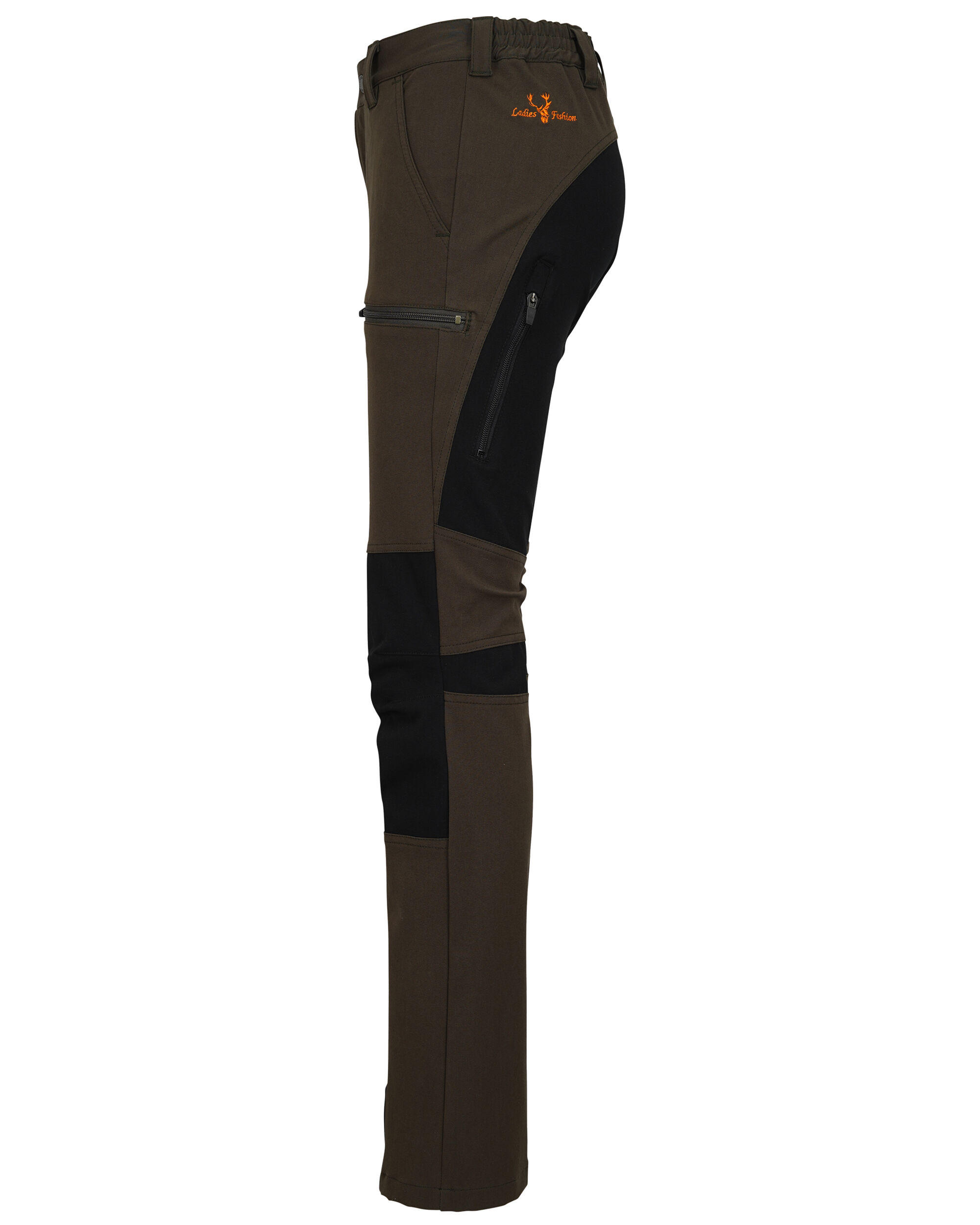 Hubertus Damen Jagdhose Stretch Emma (oliv/schwarz)