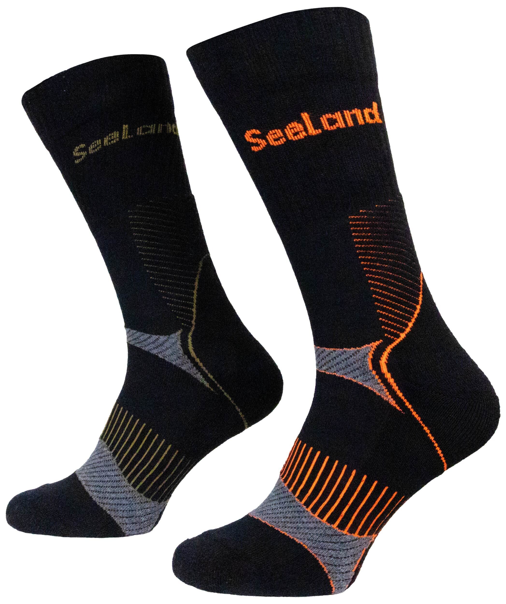 Seeland Field Coolmax-Socken 2er-Pack (black/grey)