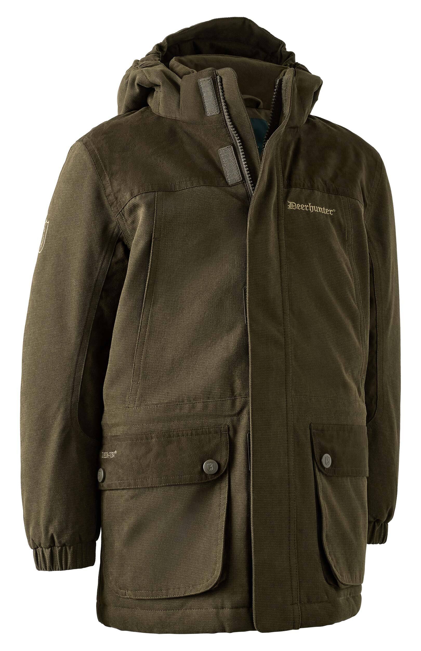 Deerhunter Youth Eagle Winterjacke (Tarmac Green)