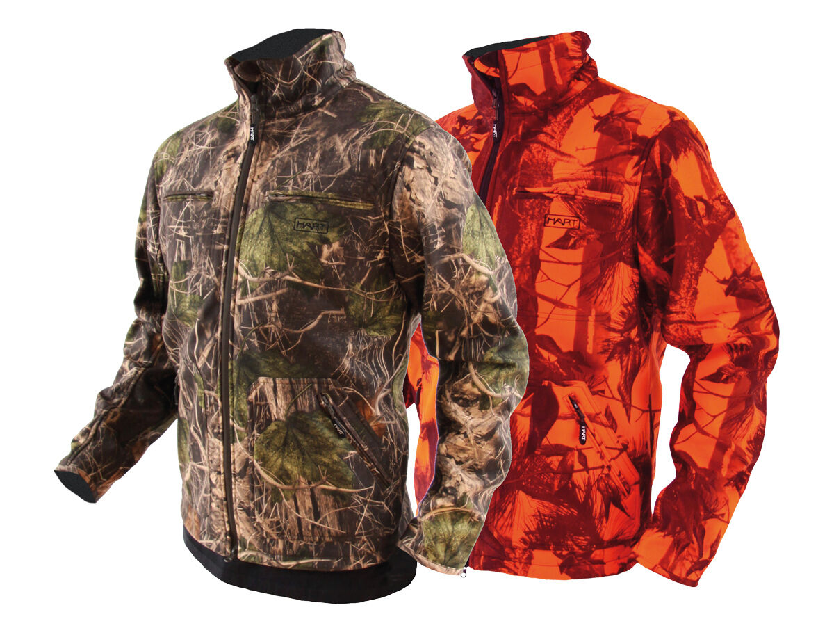 Hart Latok-2D Softshell-Wendejacke (Blaze/Forest Camo) Hart Latok-2D Softshell-Wendejacke (Blaze/Forest Camo)