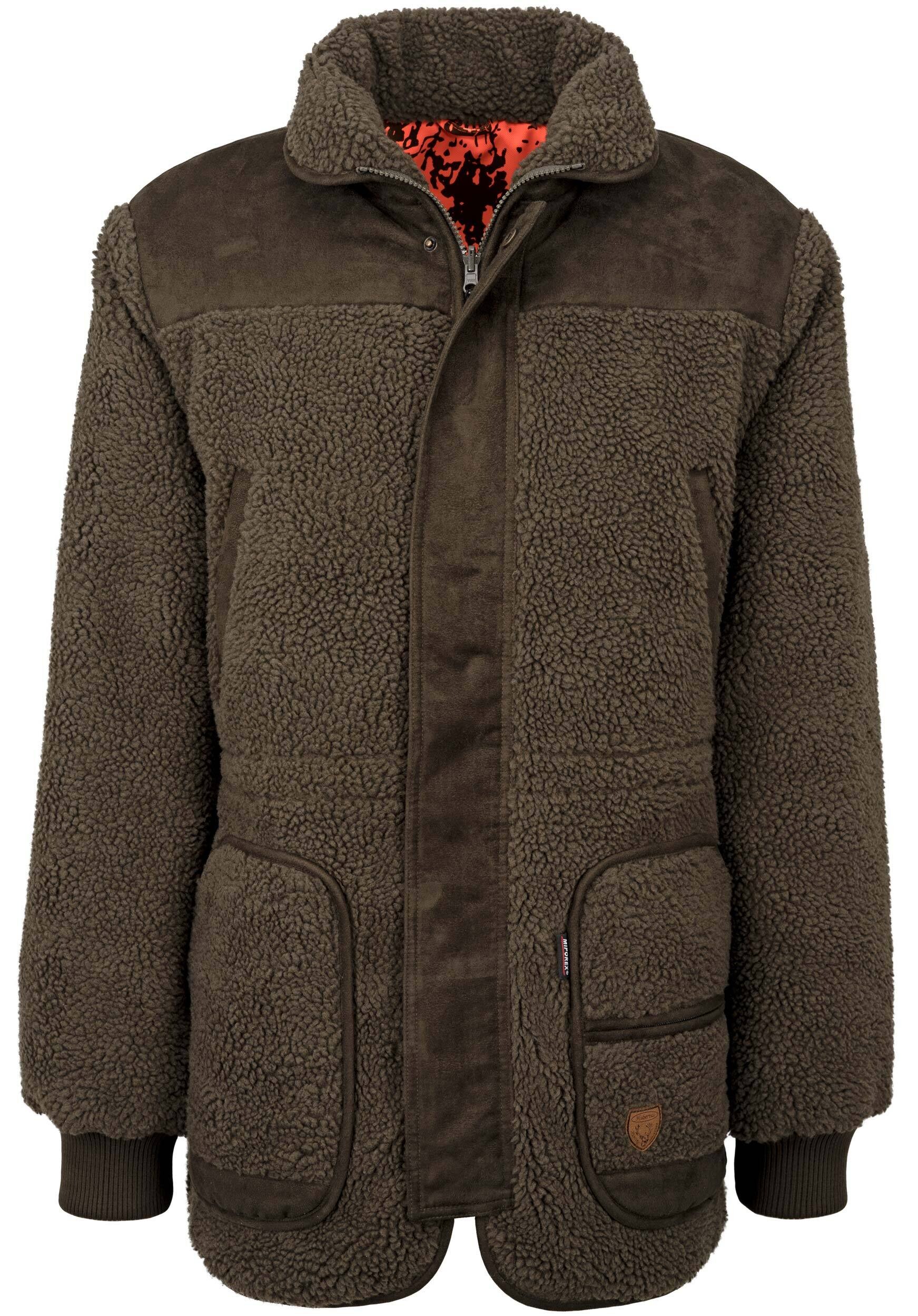 Hubertus Warn-Wende-Faserpelzjacke Drückjagd (oliv) Hubertus Warn-Wende-Faserpelzjacke Drückjagd (oliv)