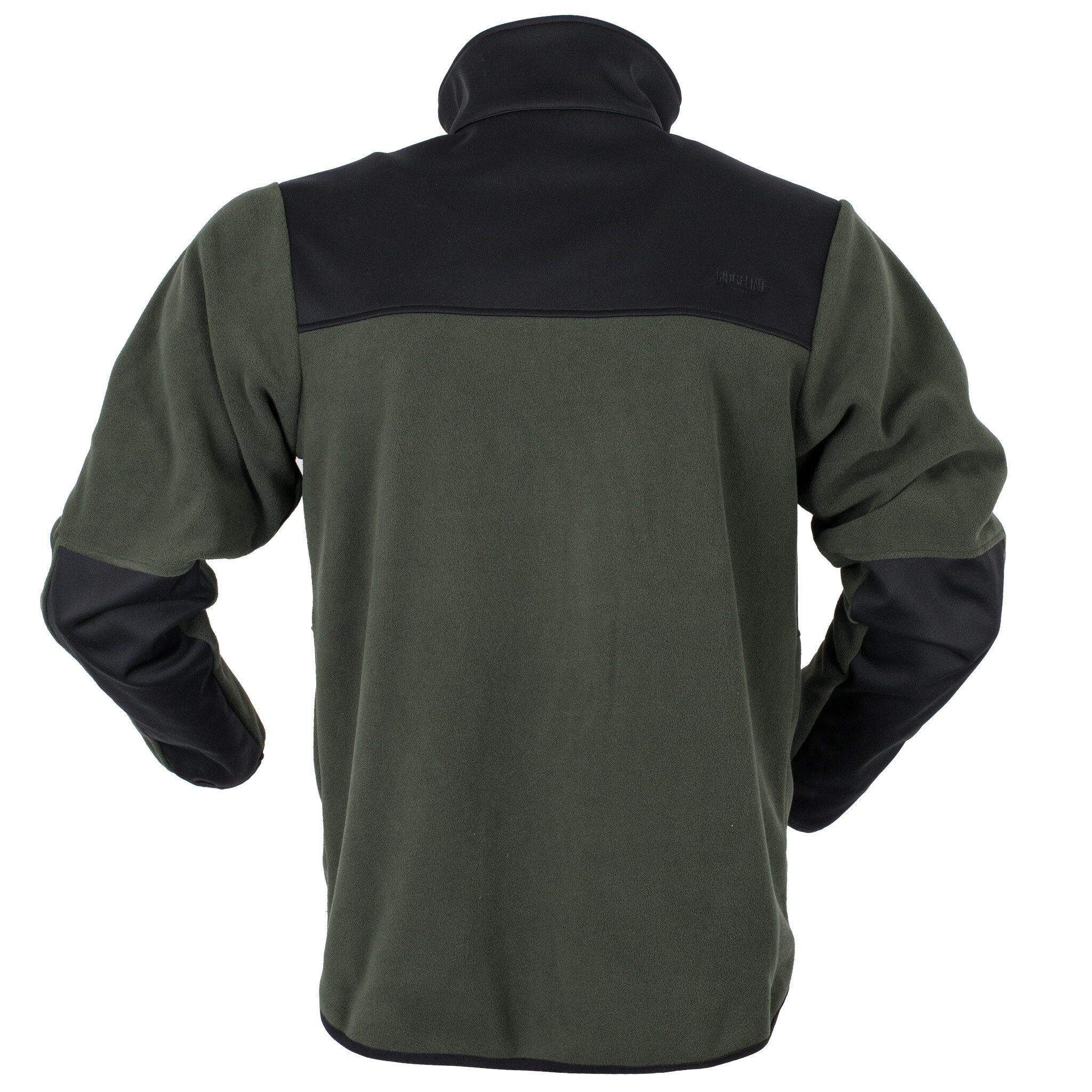 Ridgeline Kids Hybrid Fleece-Oberteil (OLIVE/BLACK)