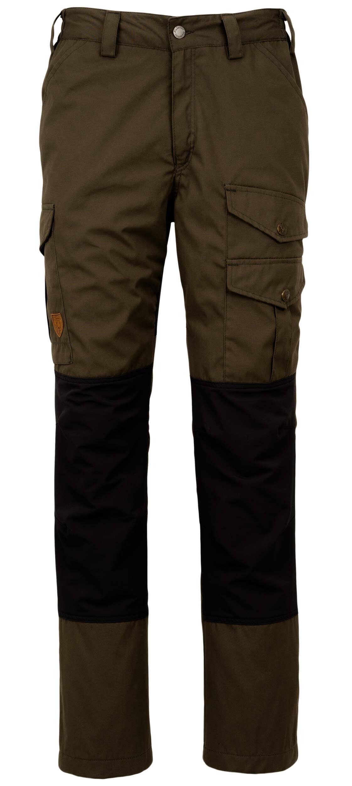 Hubertus Outdoorhose Thermo OS 1200 mit Besatz (oliv-braun)