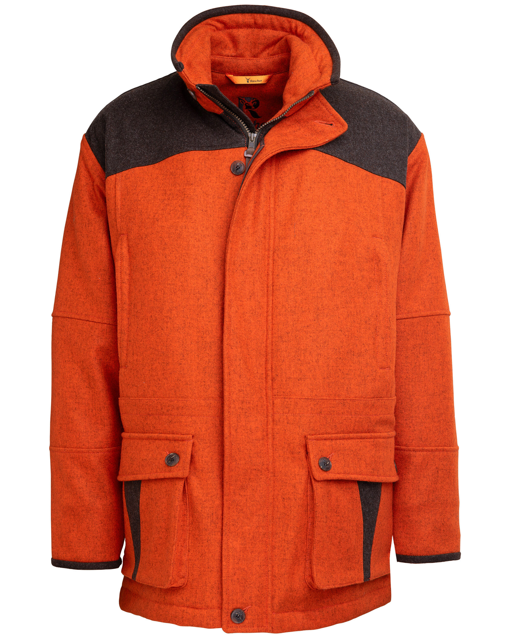 Rascher Loden-Signal-Jacke (orange) Rascher Loden-Signal-Jacke (orange)