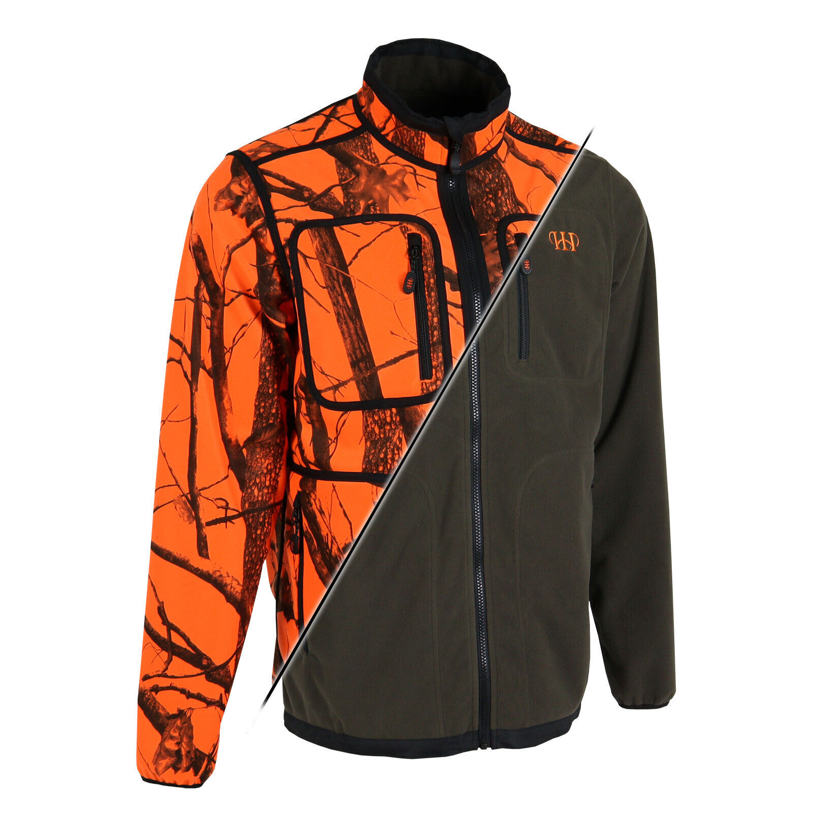 House of Hunting wendbare Fleecejacke (Camo Blaze) House of Hunting wendbare Fleecejacke (Camo Blaze)