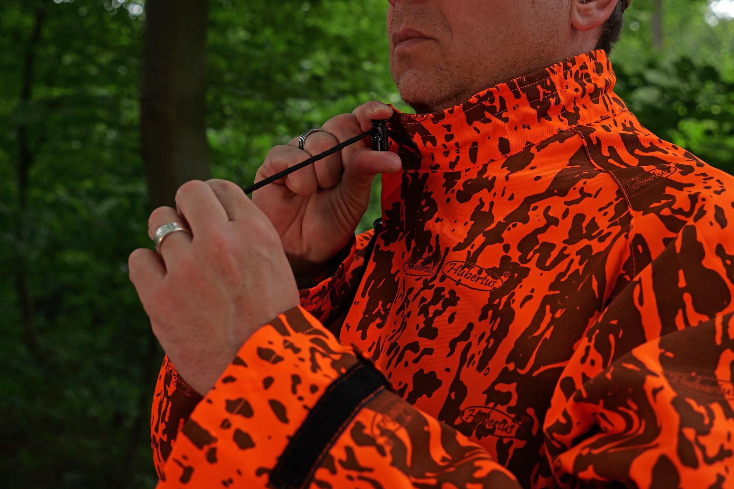 Hubertus Warn-Überjacke Drückjagd (orange) Hubertus Warn-Überjacke Drückjagd (orange)